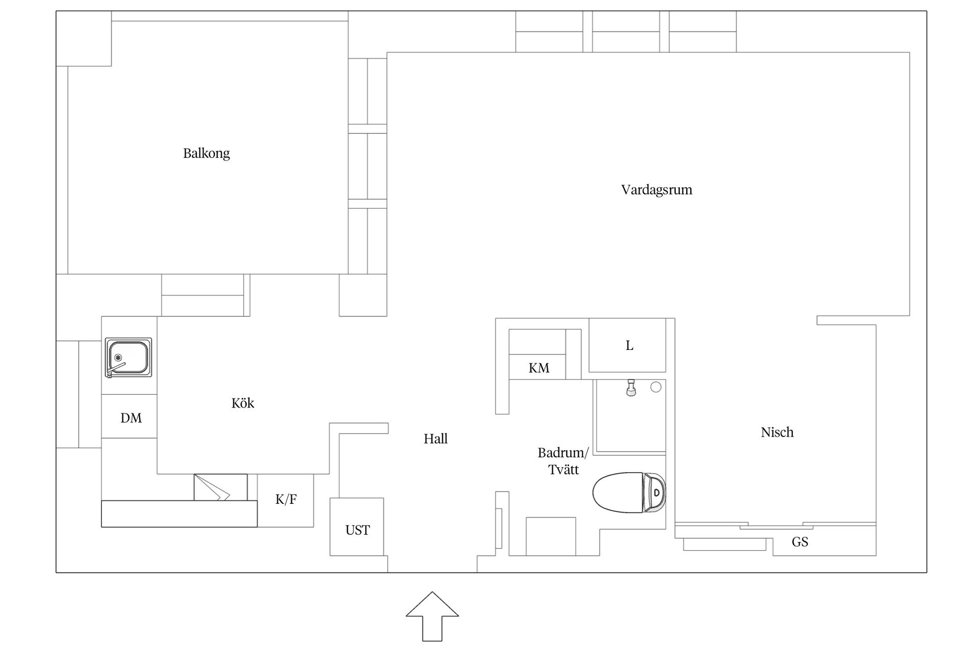 Bostadsrätt, Fixfabrikens Gata 4, Kungsladugård, Göteborg