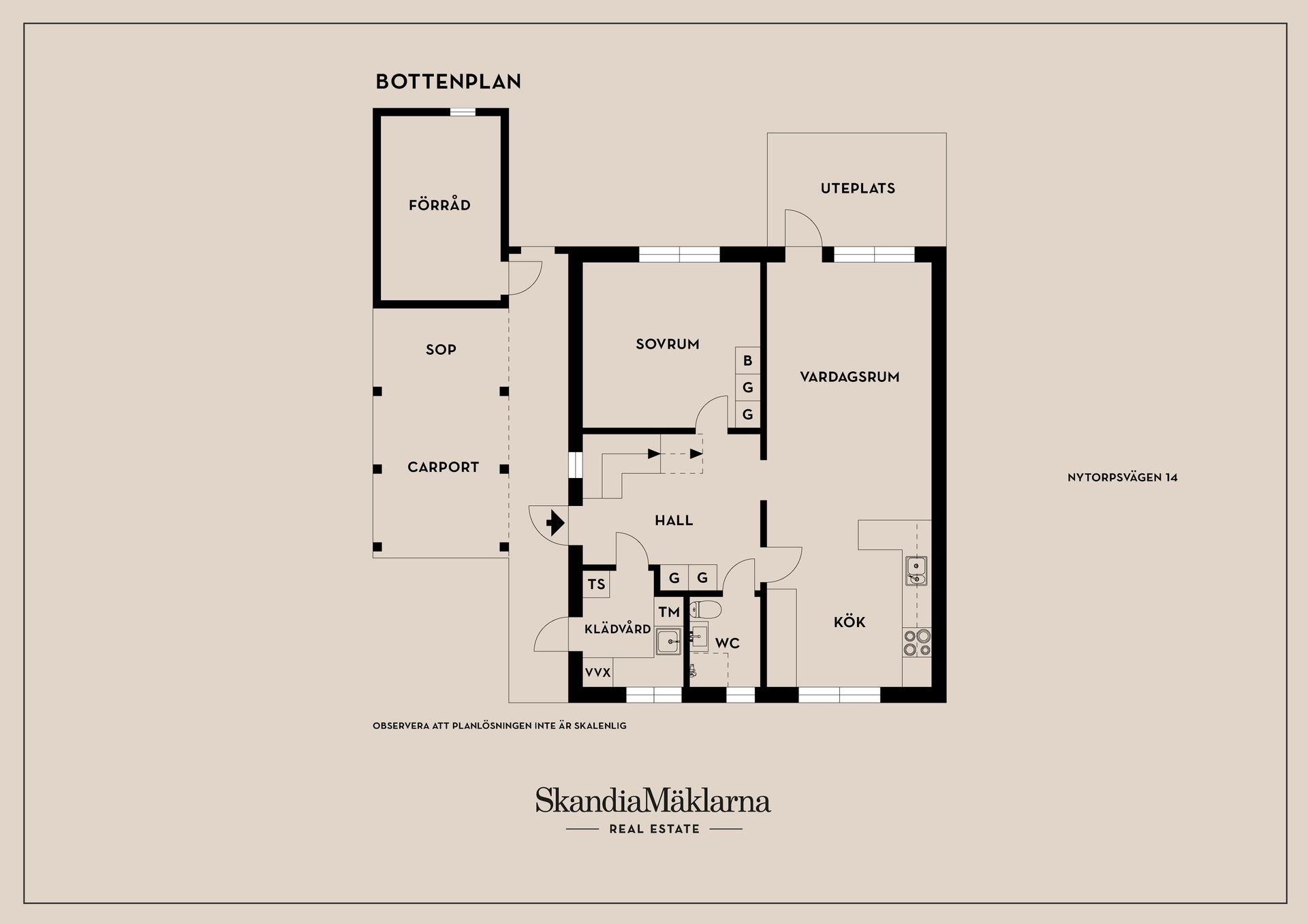 Villa, Nytorpsvägen 14, Ljungsbro, Linköping