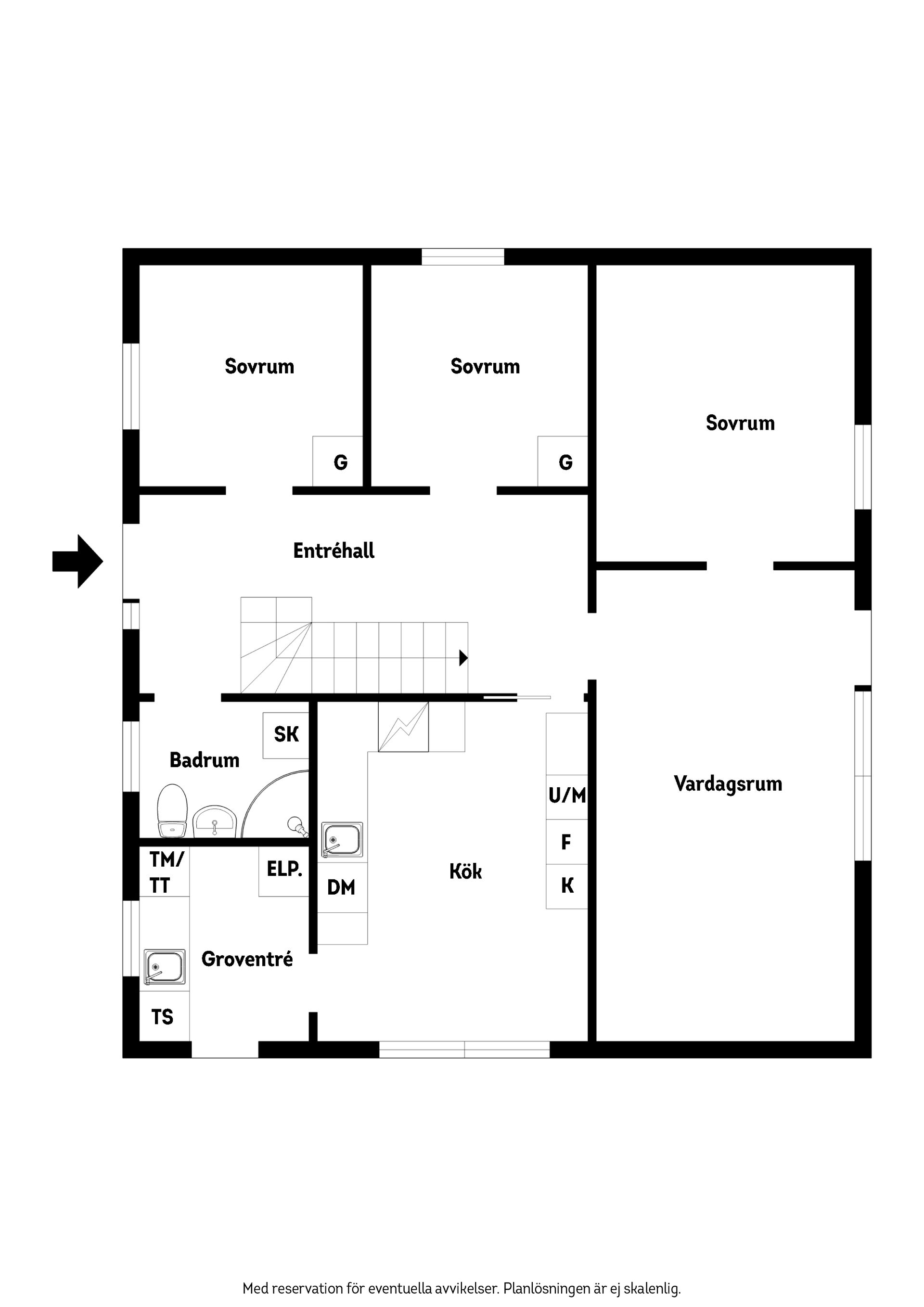 Villa, Lodjursstigen 14, Centrum, Höör