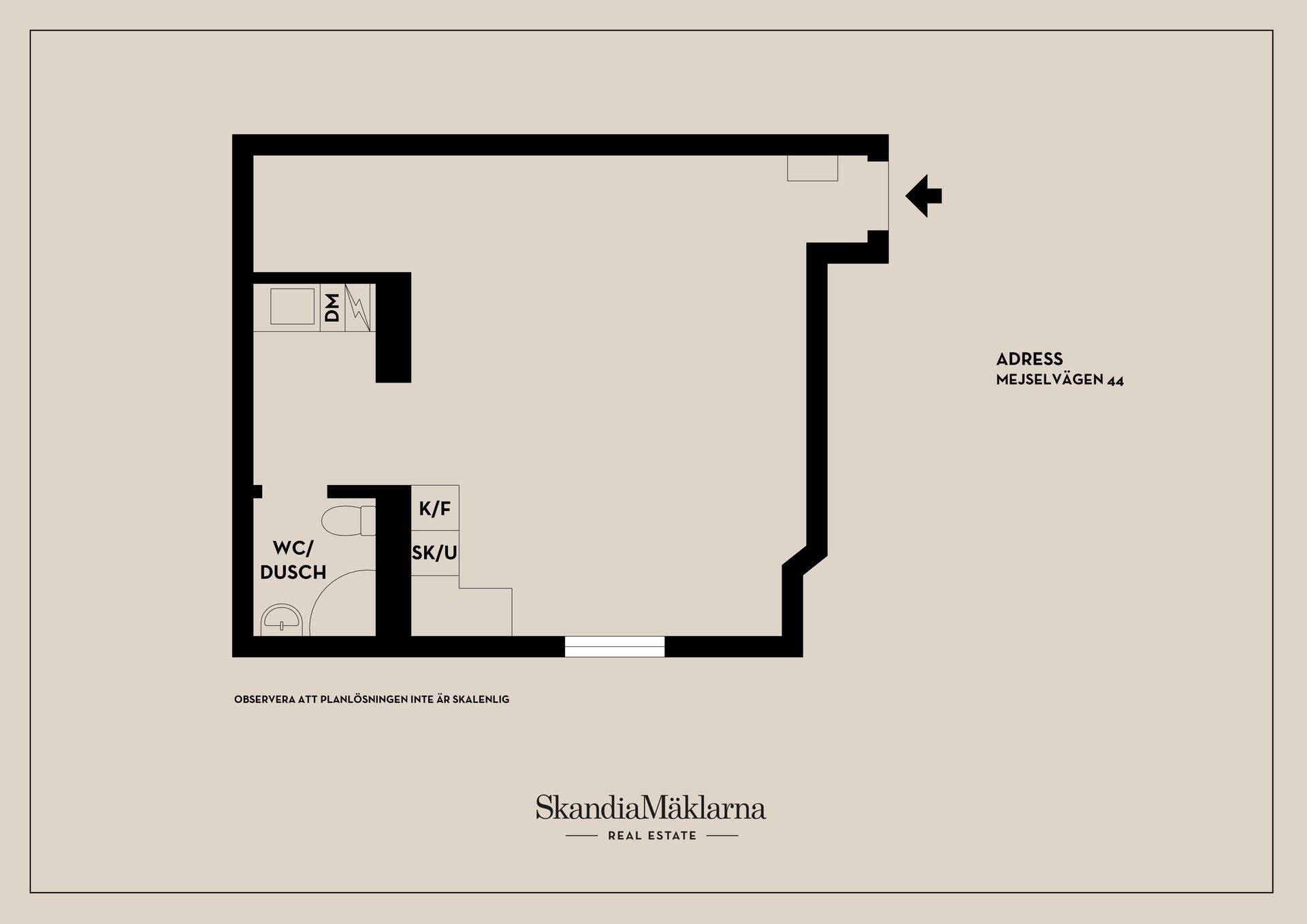 Bostadsrätt, Mejselvägen 44, Hökmossen/Telefonplan, Stockholm