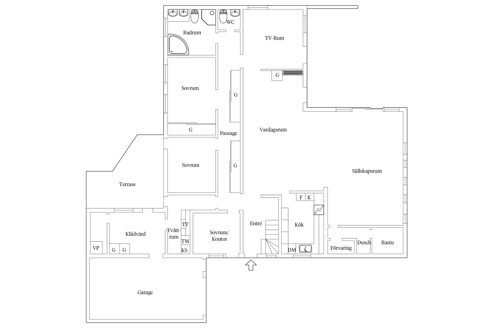 Villa, Anders Olsvägen 44B, Höllviken, Vellinge