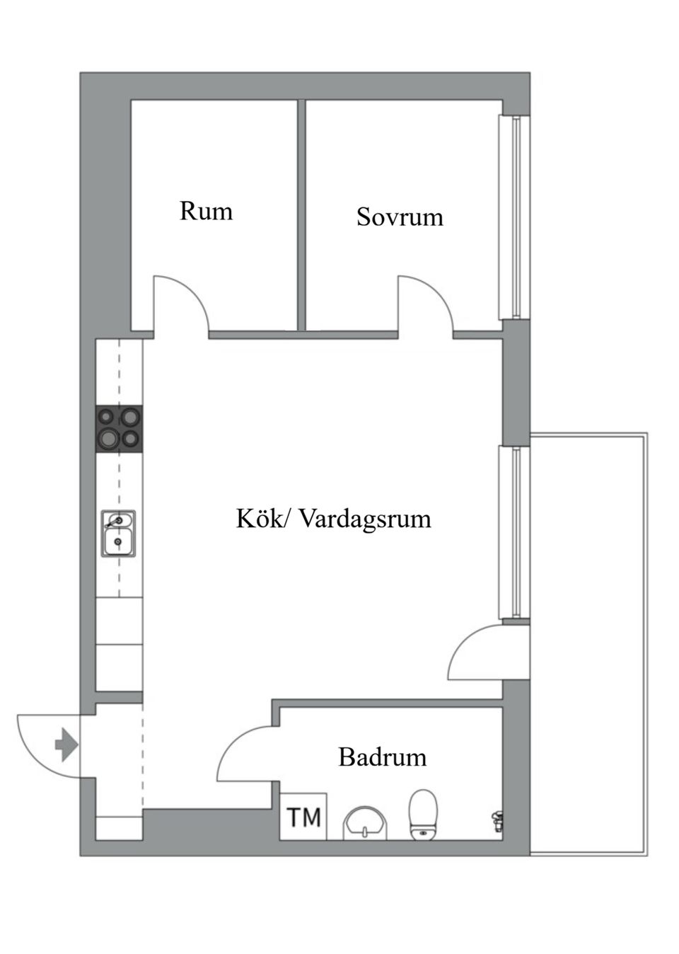 Bostadsrätt, Johannesbäcksgatan 99, Salabacke, Uppsala