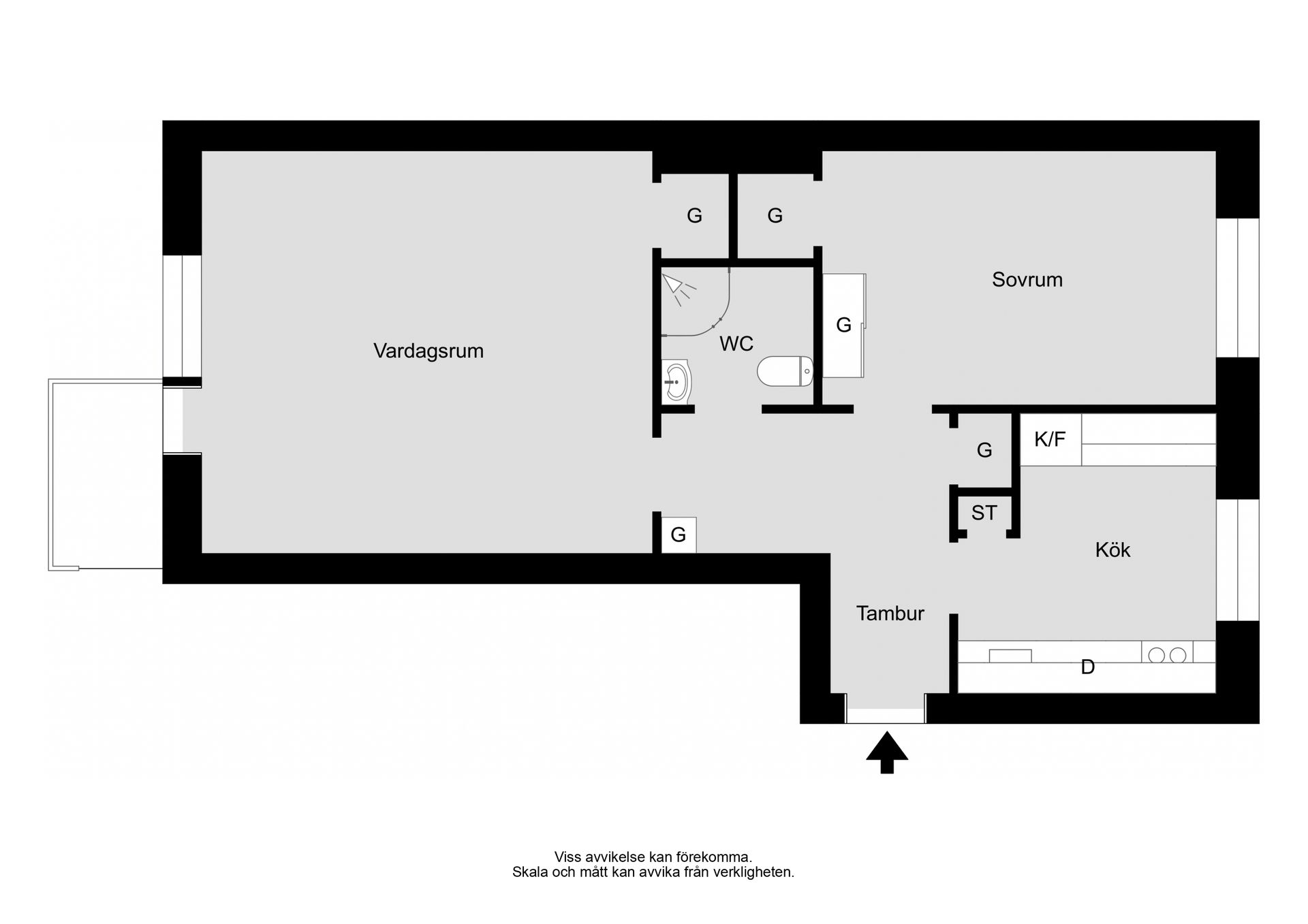 Bostadsrätt, Svartbäcksgatan 70A, Svartbäcken, Uppsala