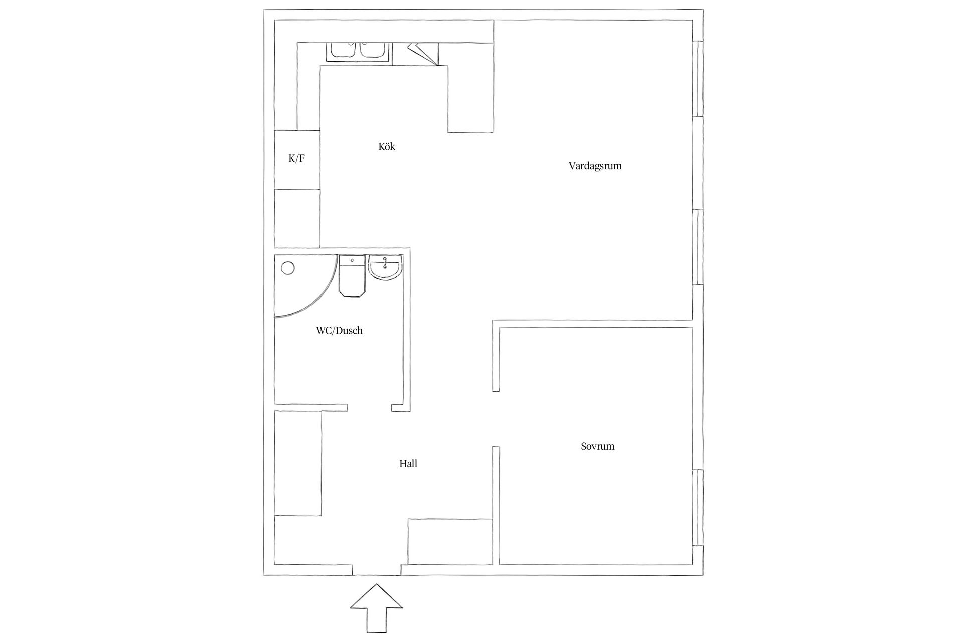 Bostadsrätt, Andra Långgatan 6A, Linné, Göteborg