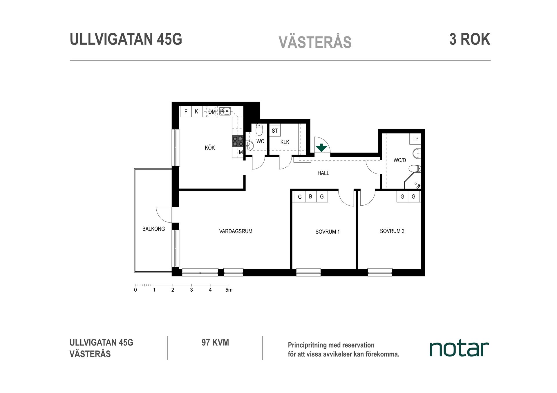 Bostadsrätt, Ullvigatan 45G, Irsta, Västerås