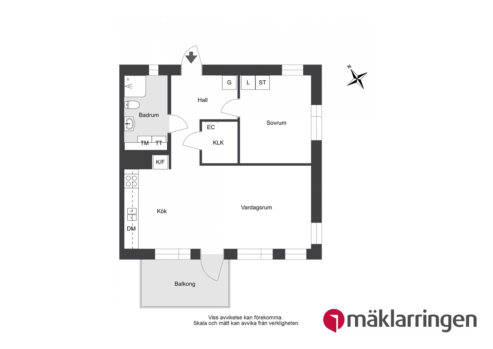Bostadsrätt, Engelbrektsvägen 41A, Jakobsberg, Järfälla