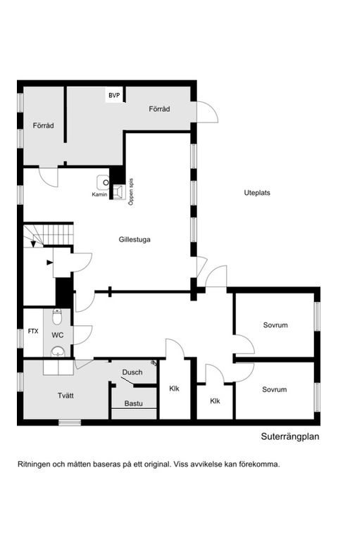 Villa, Korsängsvägen 5, Kungsängen/Centrum, Upplands-Bro