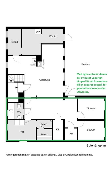 Villa, Korsängsvägen 5, Kungsängen/Centrum, Upplands-Bro