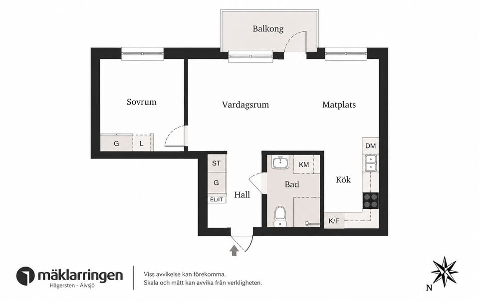Bostadsrätt, Spikskogatan 16, Älvsjöstaden - Älvsjö, Stockholm