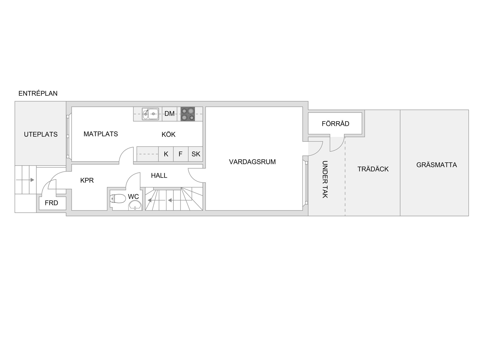 Radhus, Forellgränd 23, Viksjö, Järfälla