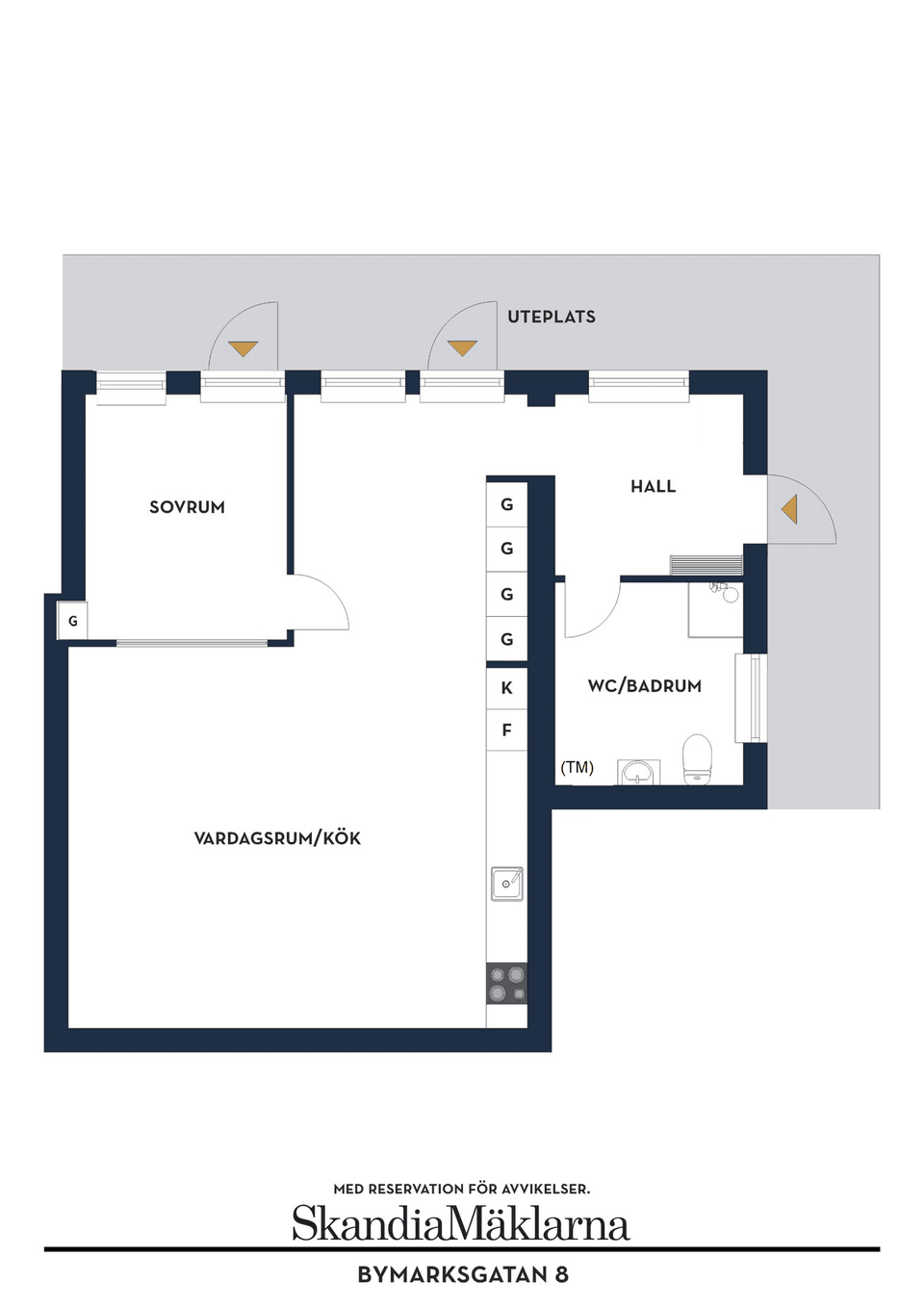 Bostadsrätt, Bymarksgatan 8, Bymarken, Jönköping