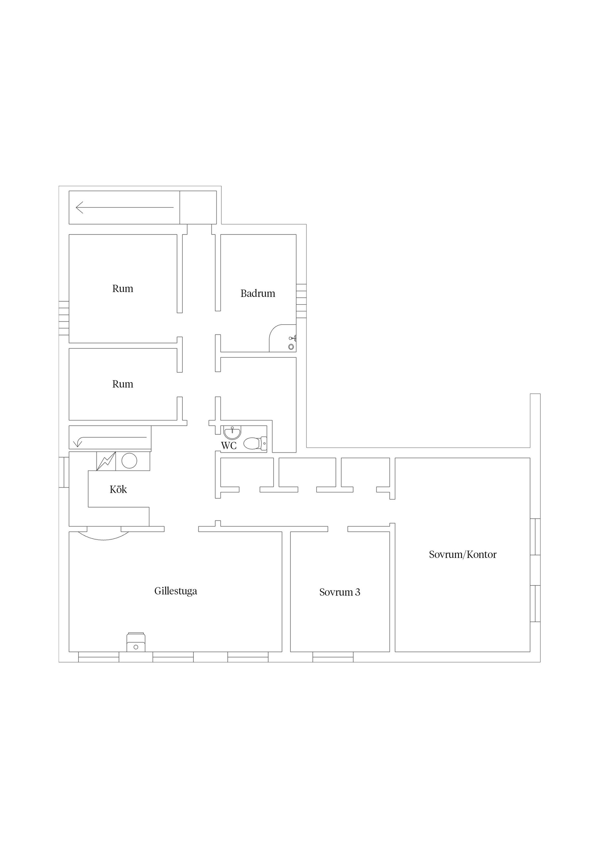 Villa, Videvägen 1, Centrala Väsby, Upplands Väsby