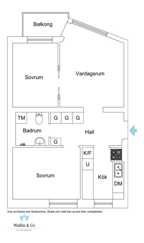 Bostadsrätt, Eknäsvägen 2 A, 3 tr, Kungsholmen - Stora Essingen, Stockholm