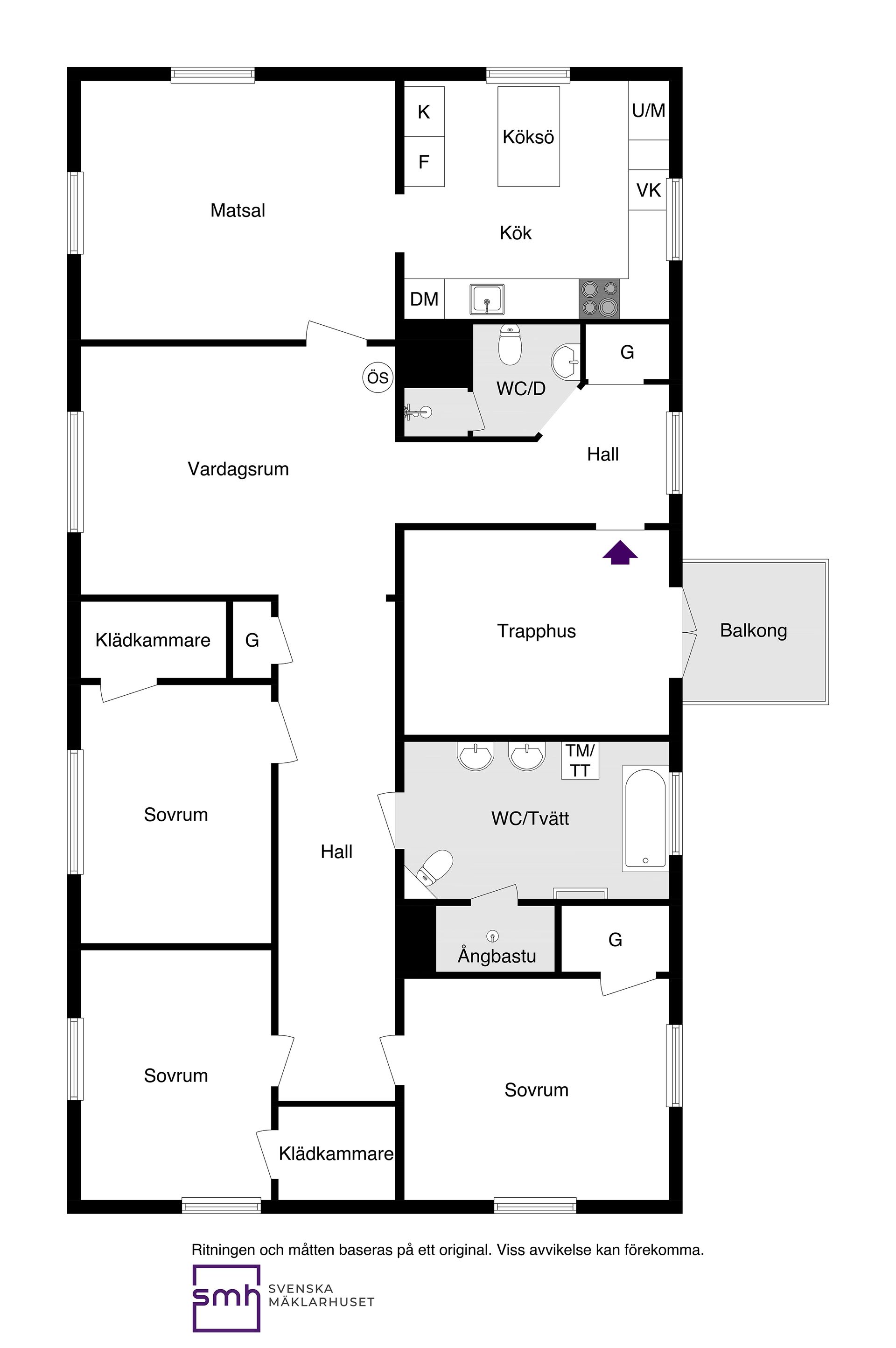Bostadsrätt, Vasavägen 26, 1 tr, Råsunda, Solna