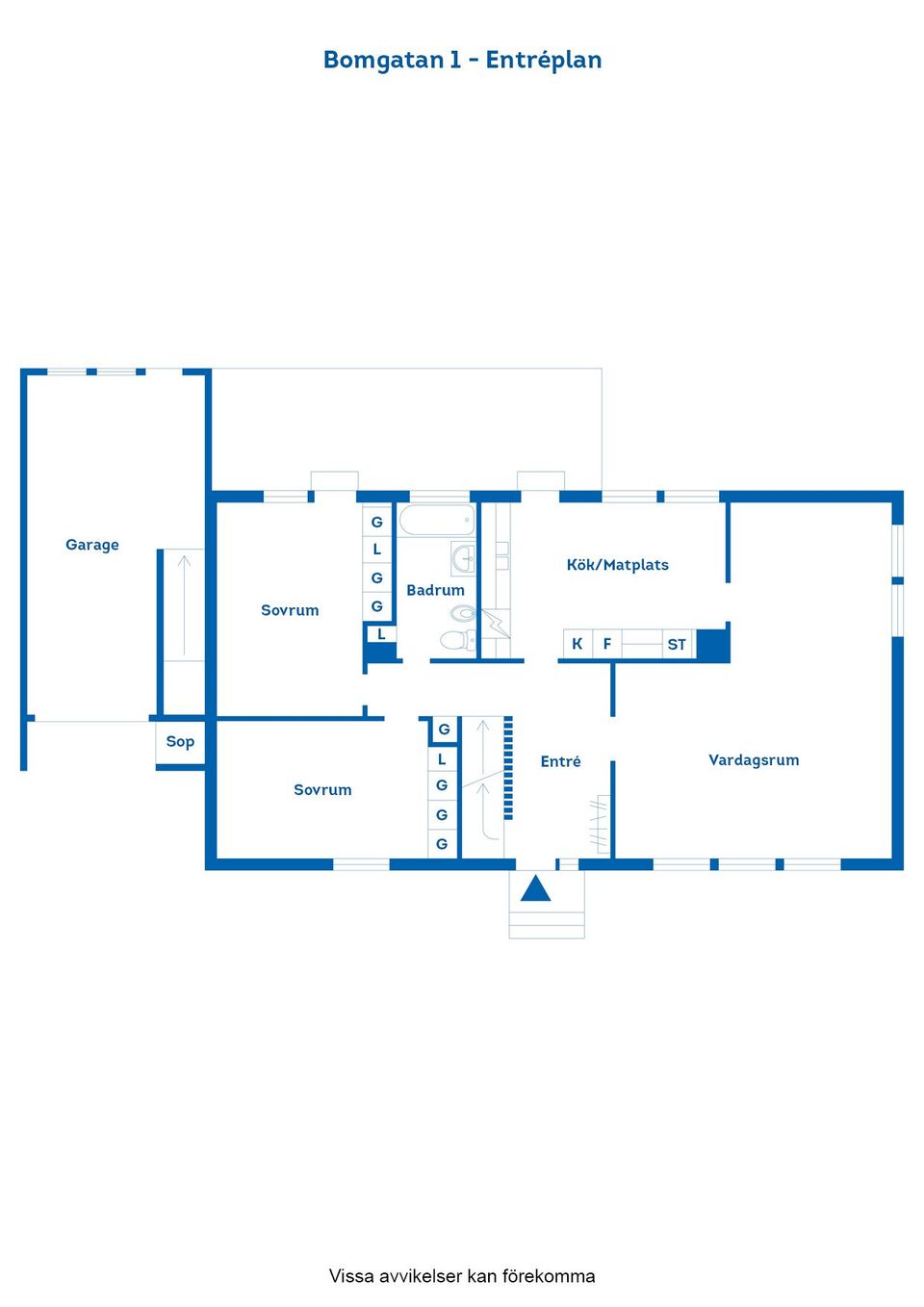 Villa, Bomgatan 1, Lindö, Norrköping