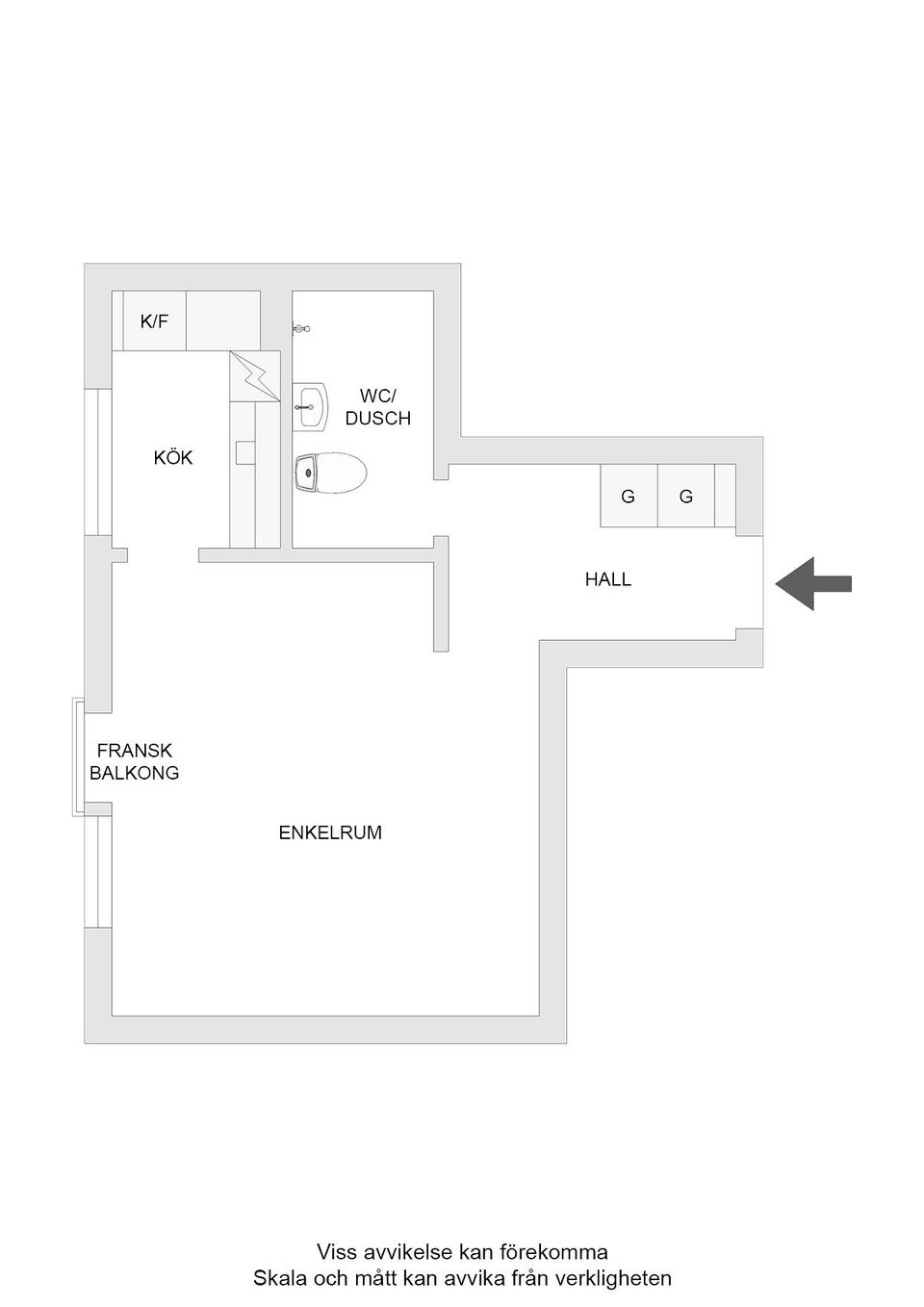 Bostadsrätt, Skepparegatan 42, Centralt, Norrköping