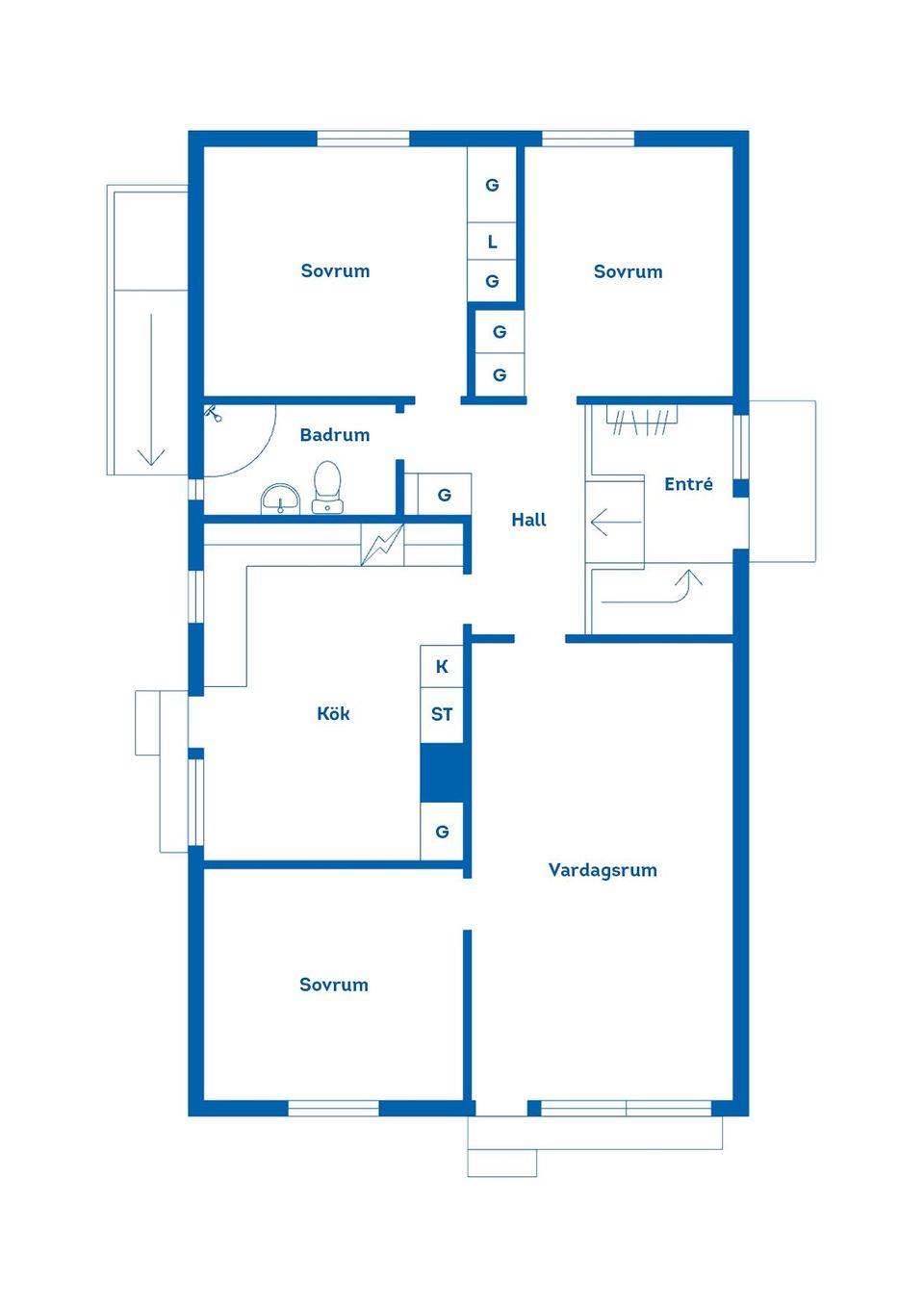 Villa, Karlstorpsvägen 13, Lyckeby, Karlskrona
