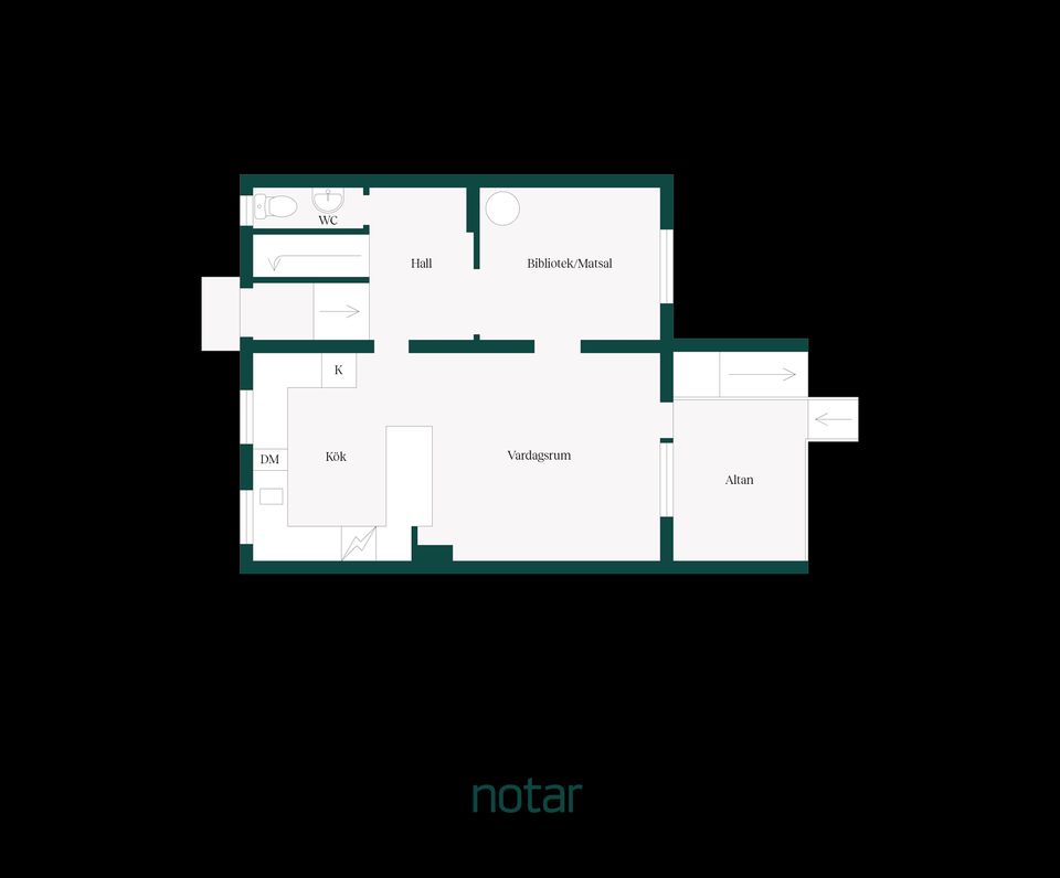 Radhus, Körsbärsvägen 8, Nilstorp, Lund