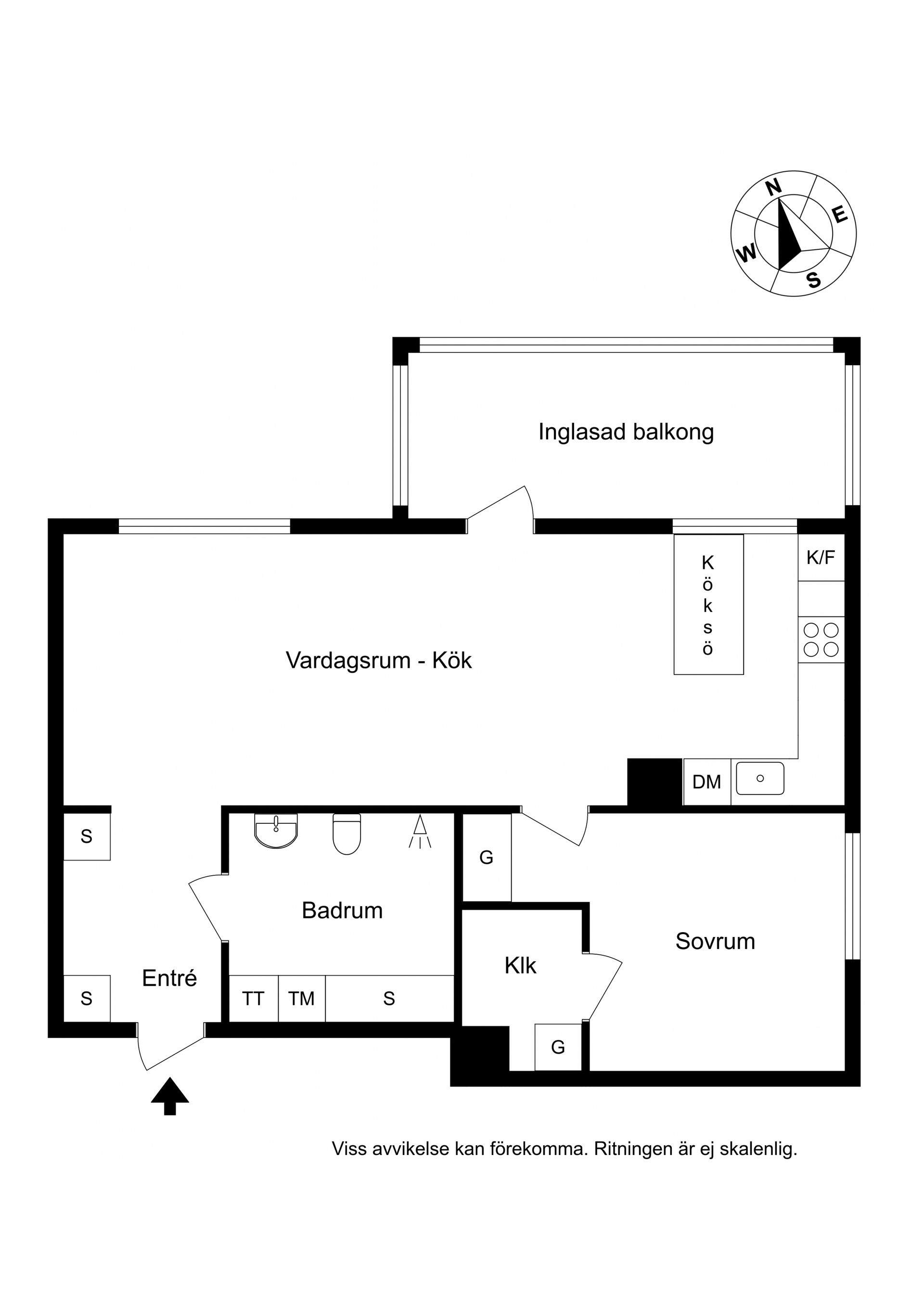 Bostadsrätt, Sveagatan 48, Centrum, Varberg