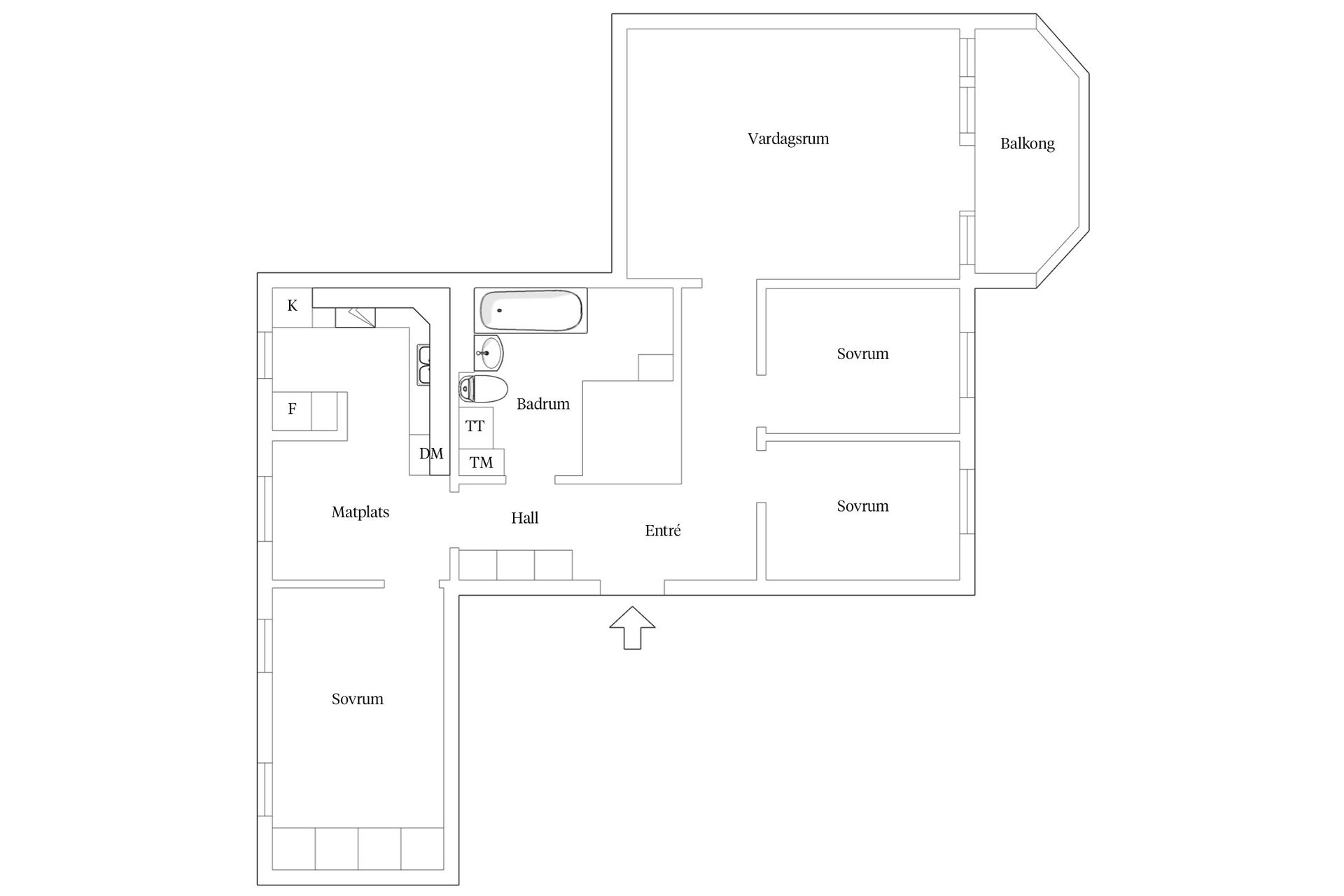 Bostadsrätt, Kvadrantgatan 14, Bergsjön, Göteborg