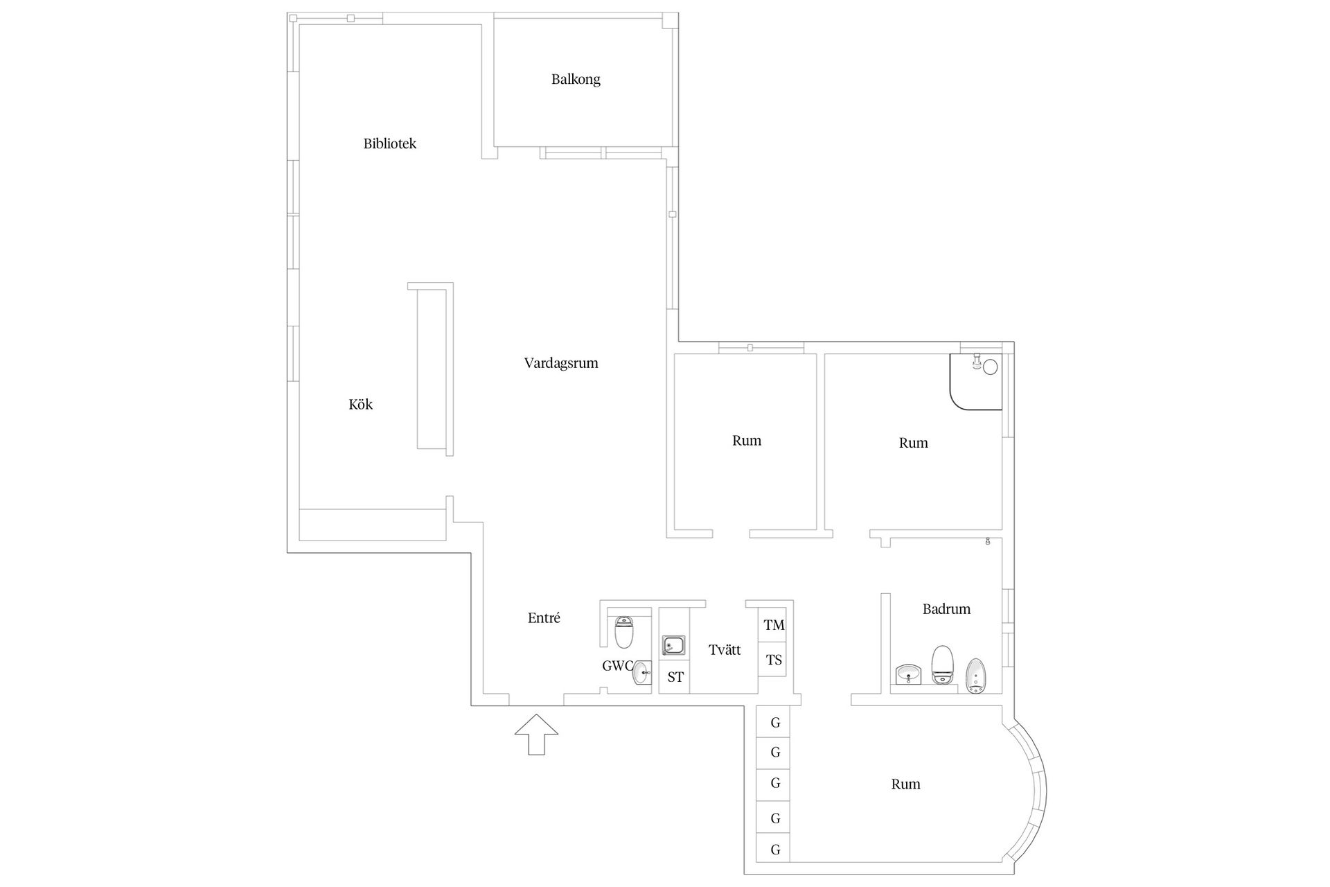 Bostadsrätt, Dalbyvägen 27, Lund - Centrum, Lund