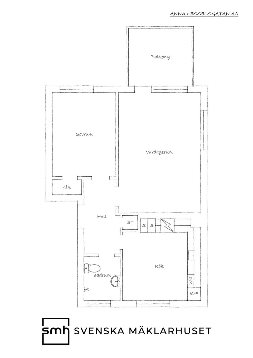 Bostadsrätt, Anna Lesselsgatan 4A, Göteborg