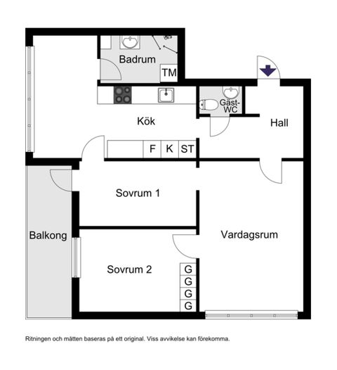 Bostadsrätt, Pyrolavägen 24, Skärsätra, Lidingö
