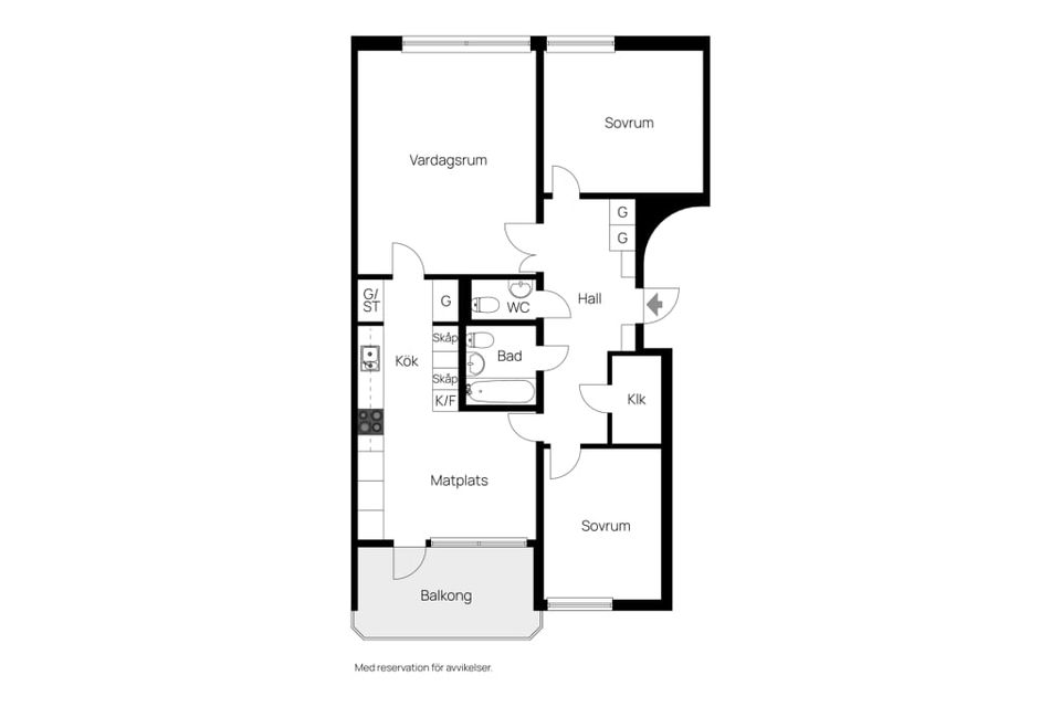 Bostadsrätt, Riddargatan 3a, Nedre Haga, Sundsvall