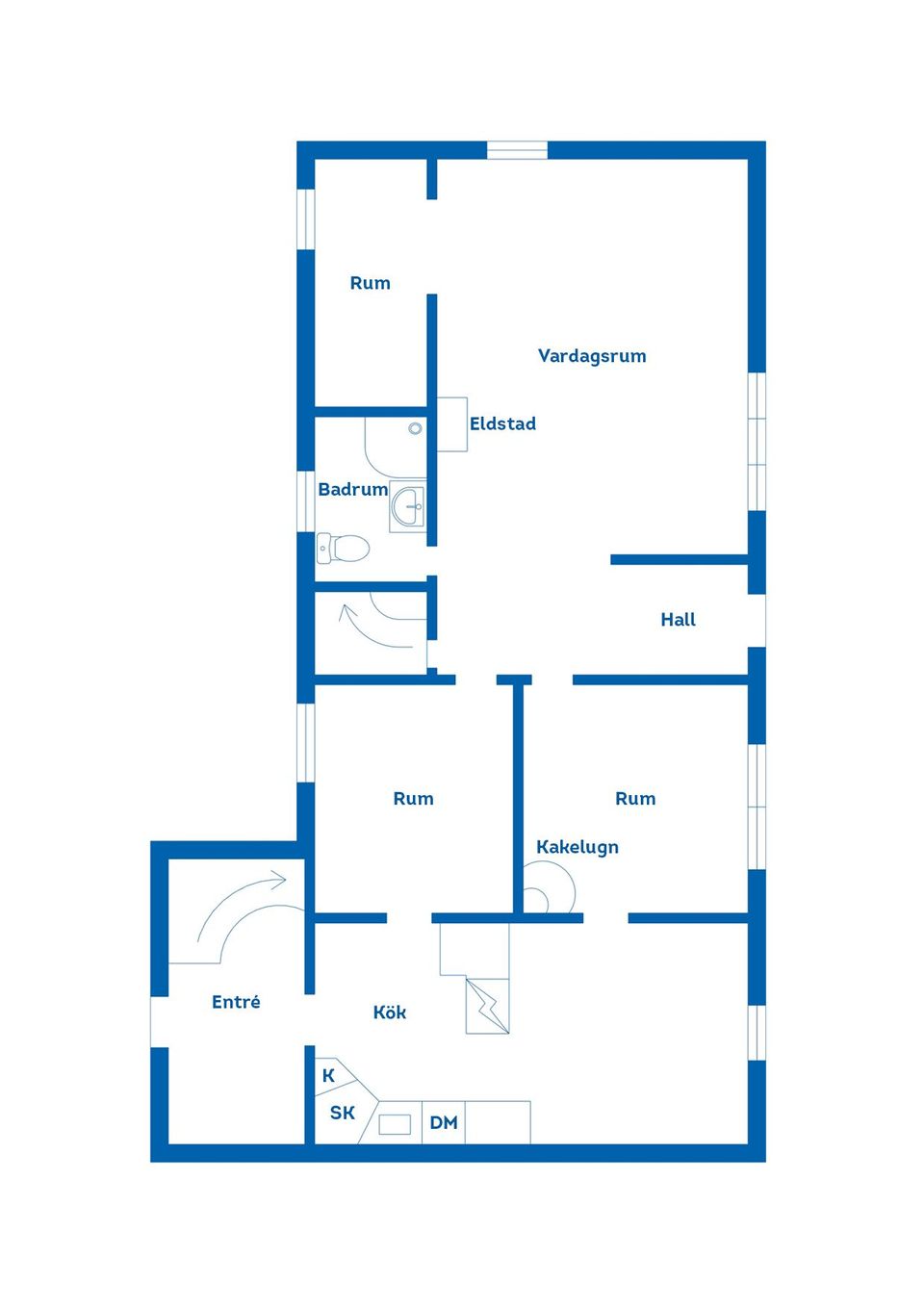 Villa, Värendsvägen 28, Backaryd, Ronneby