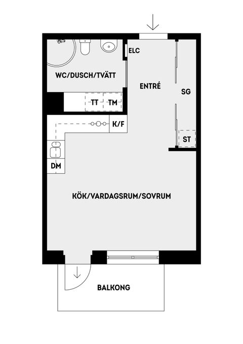Bostadsrätt, Häradsgränd 2, 4tr, Täby Centrum, Täby