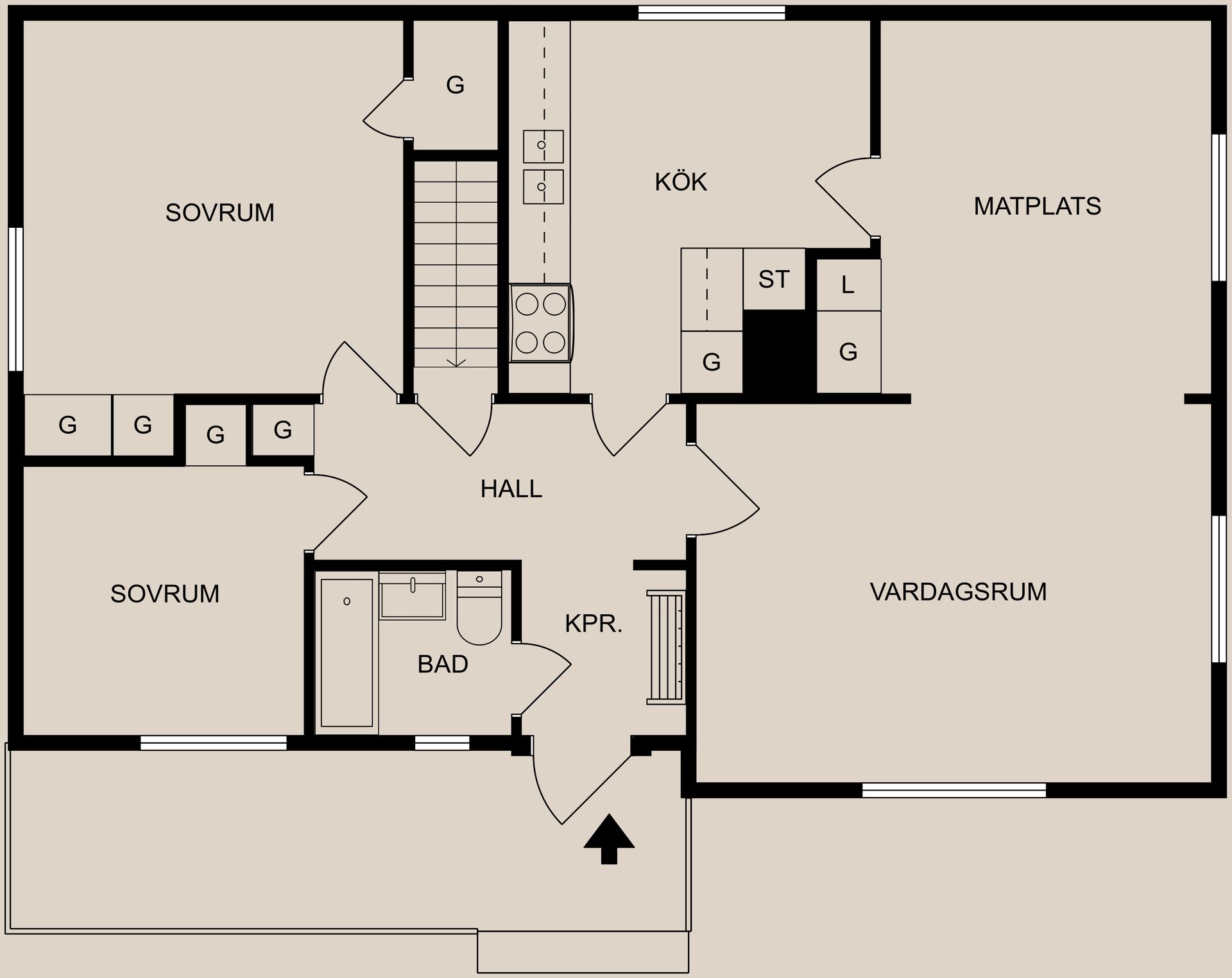 Villa, Vasagatan 45, Lagerlunda, Norrköping