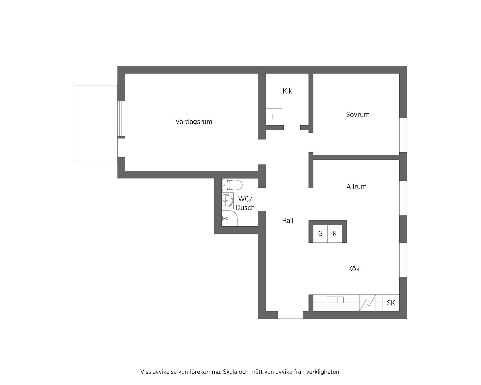 Bostadsrätt, Norrhammargatan 7A, Norrböle, Skellefteå