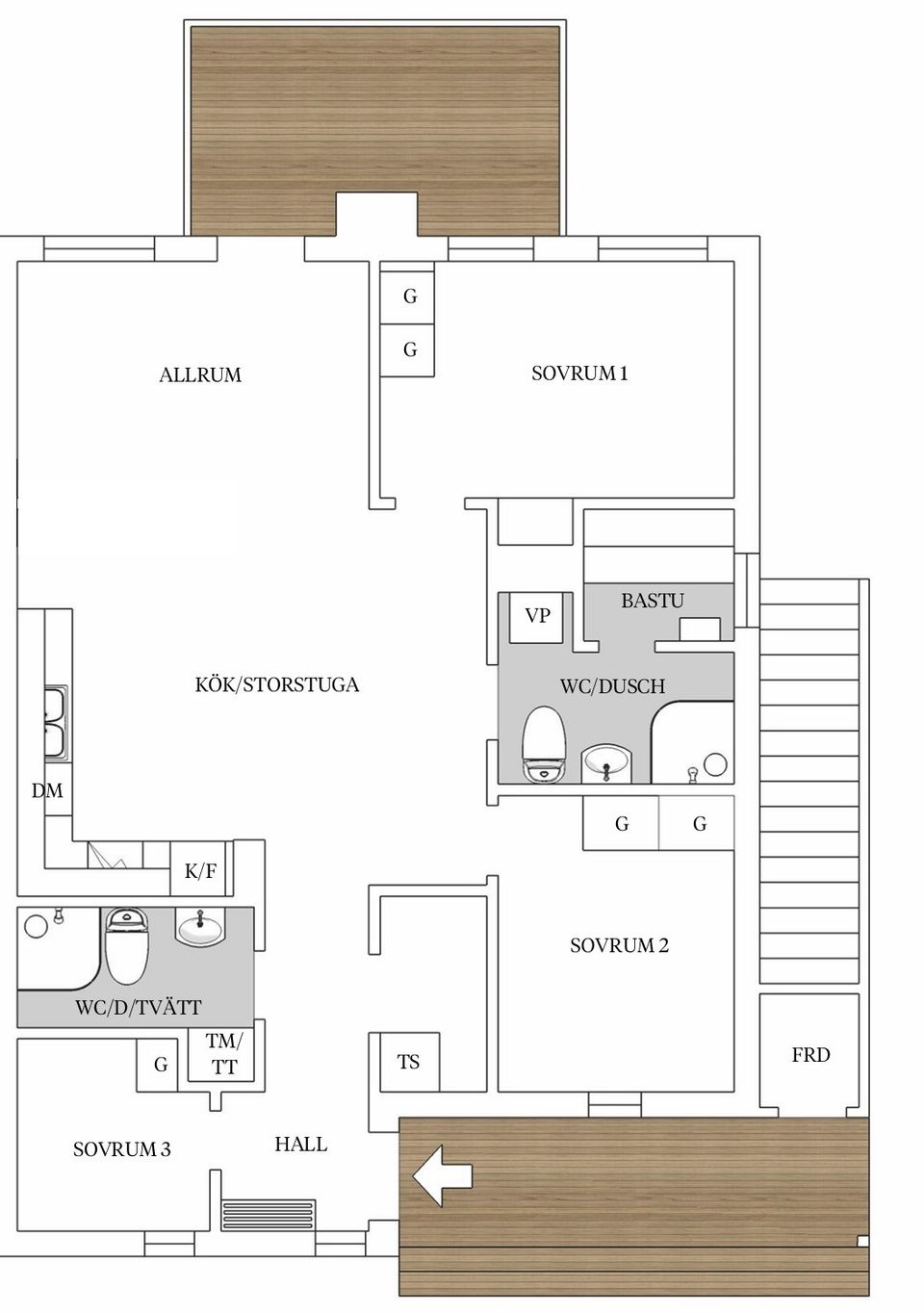 Bostadsrätt, Vemdalsskalet Brunbjörnsvägen 6C, 	Vemdalsskalet, Härjedalen