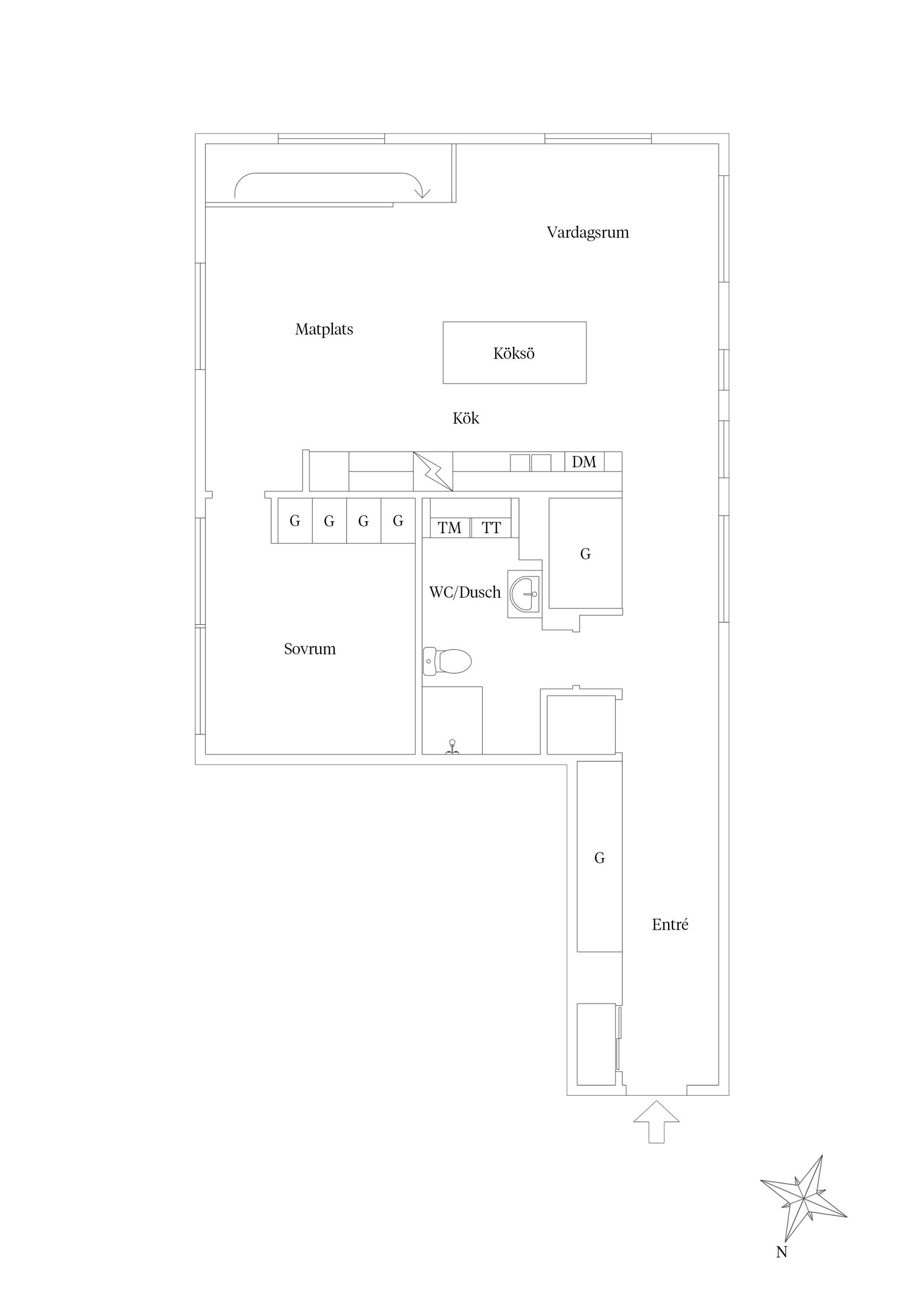 Bostadsrätt, Norra Promenaden 126A, Norrköping