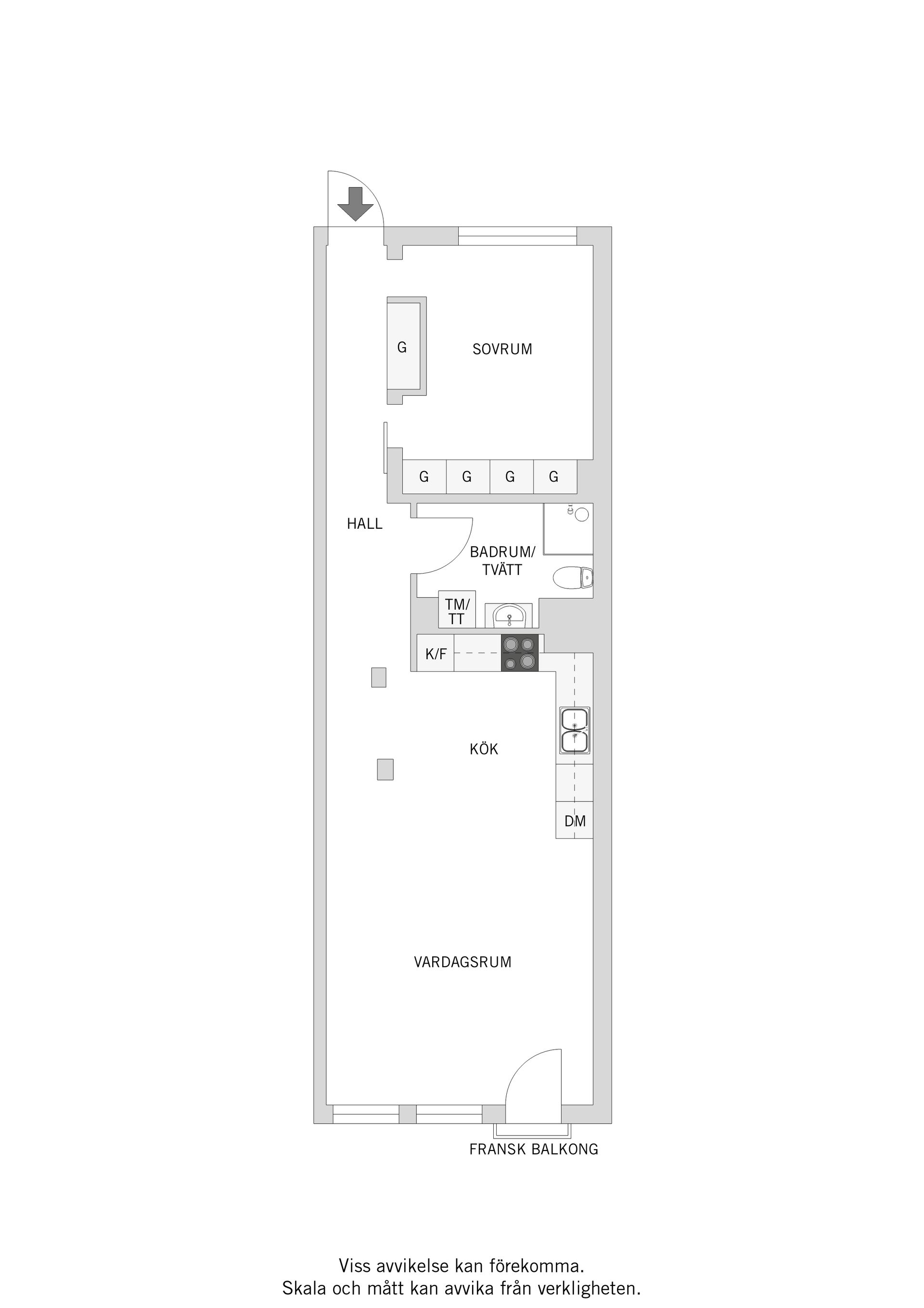 Bostadsrätt, Kronhusgatan 2E, Inom Vallgraven, Göteborg