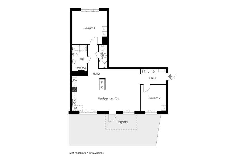 Bostadsrätt, Åkare Engströms Väg 5, Bromstensstaden, Stockholm