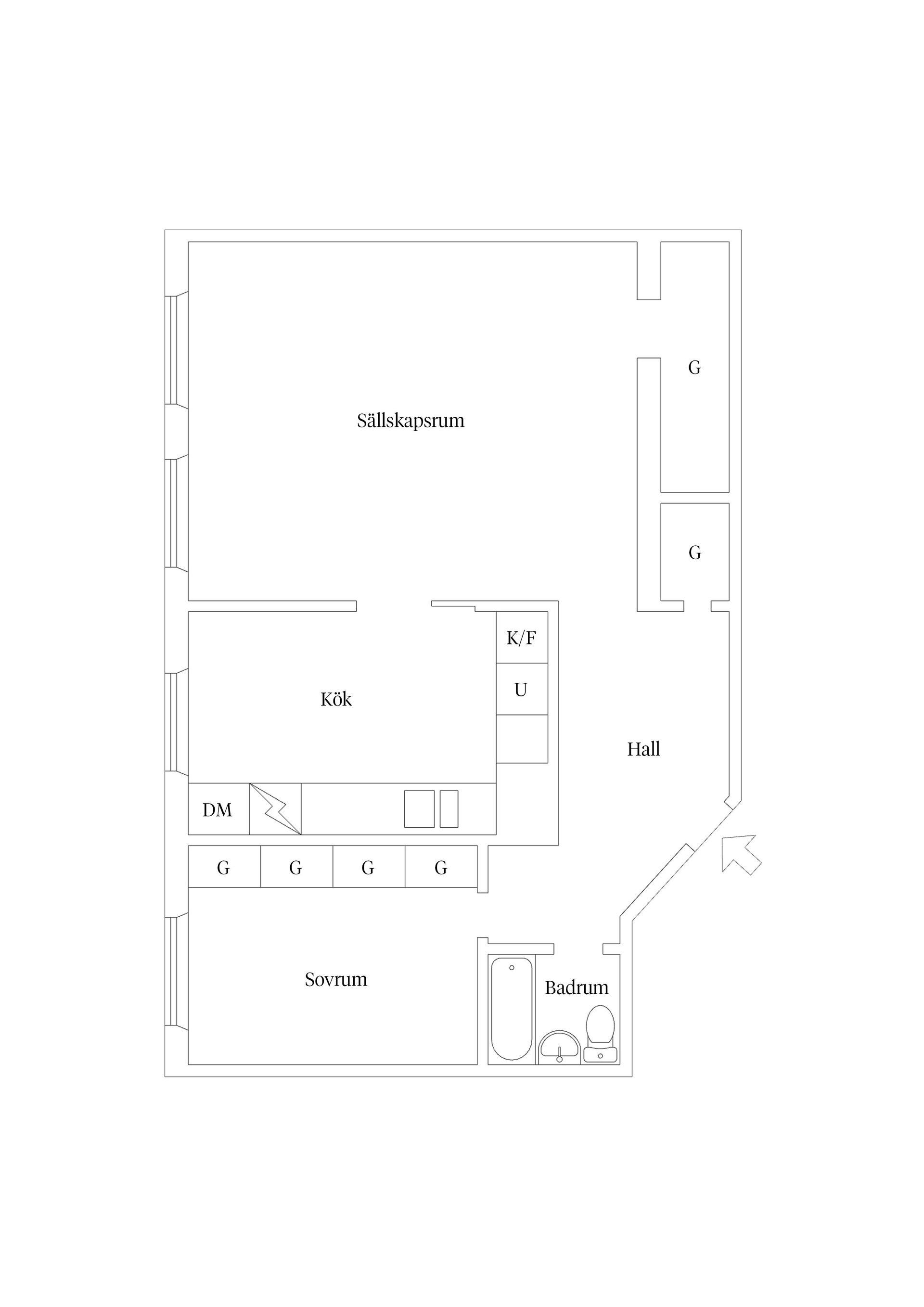 Bostadsrätt, Upplandsgatan 67A, Vasastan - Odenplan, Stockholm