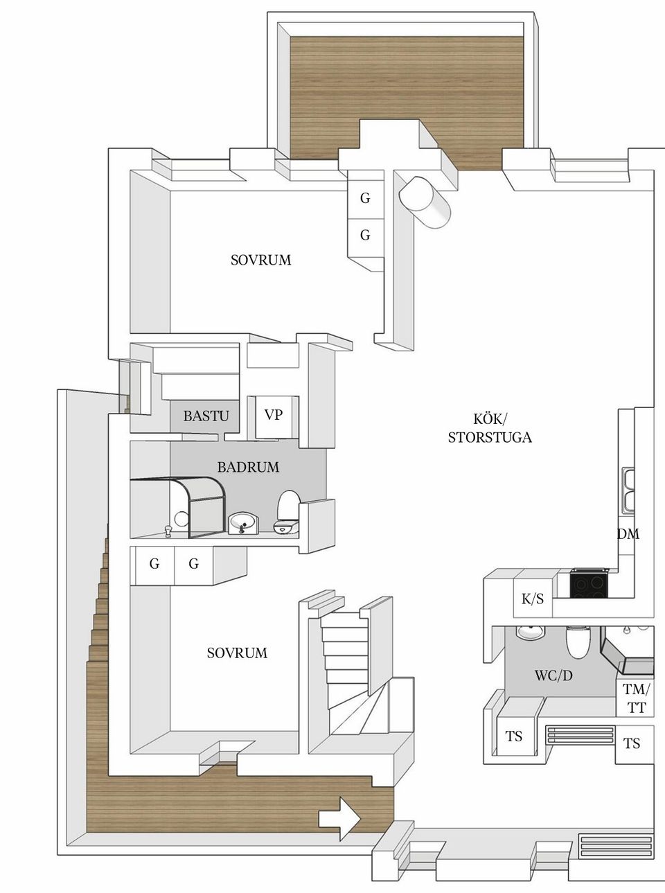 Bostadsrätt, Vemdalsskalet Brunbjörnsvägen 10D, Vemdalsskalet, Härjedalen