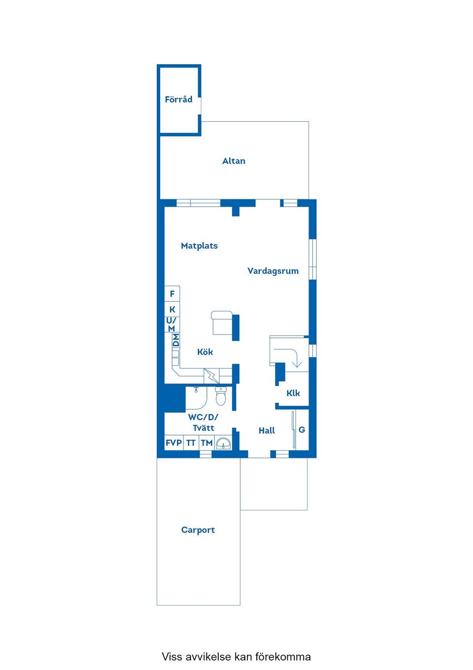 Radhus, Sunes väg 13B, Skrea, Falkenberg