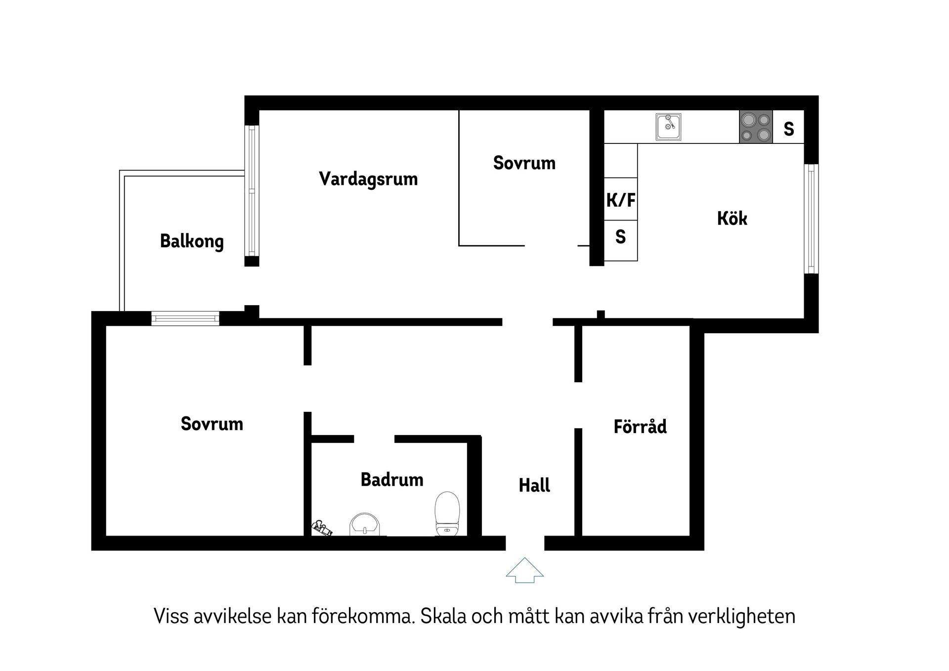 Bostadsrätt, Storgatan 56, Huvudsta, Solna