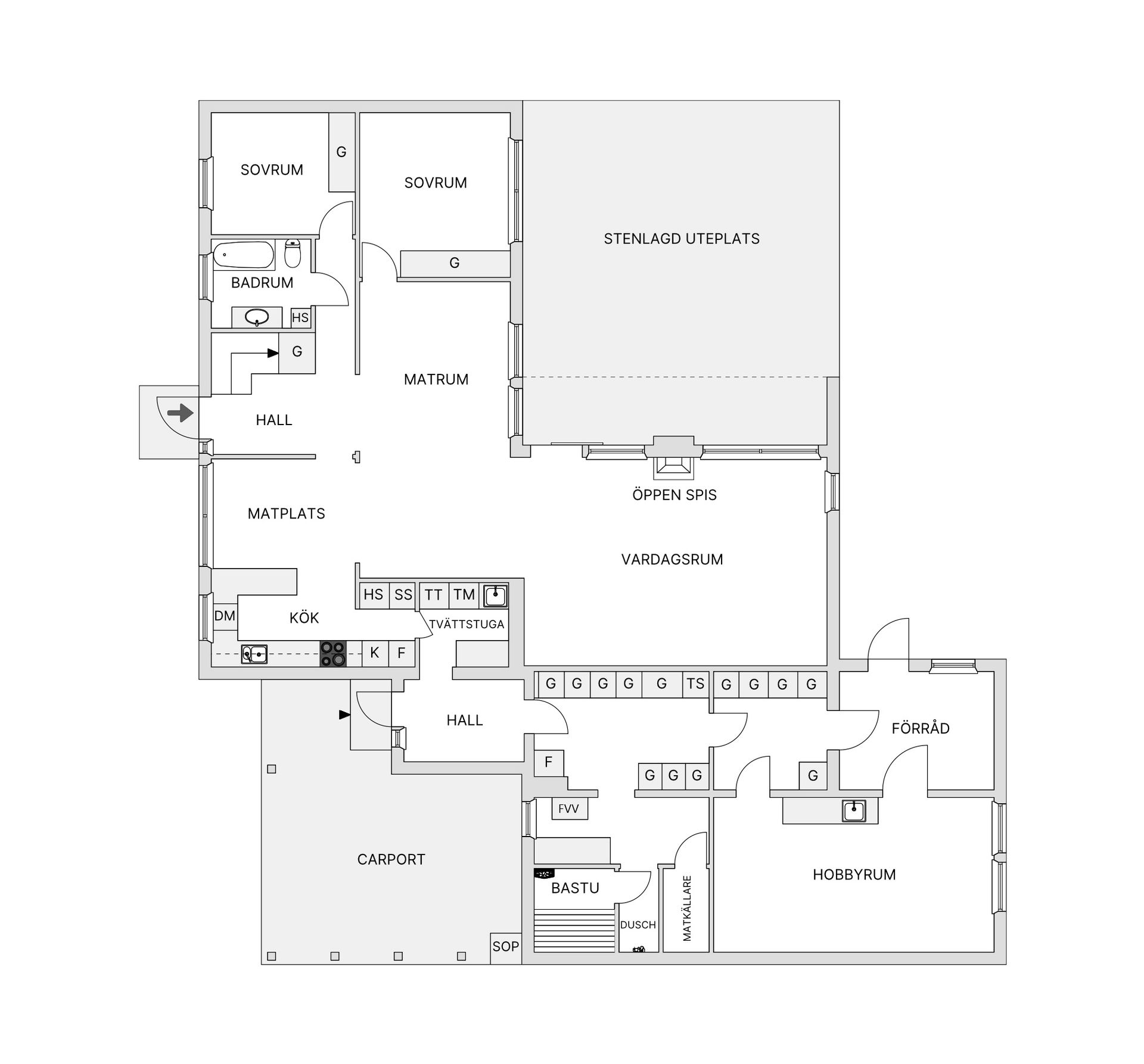 Villa, Möllegången 15, Hässleholm - Röinge, Hässleholm