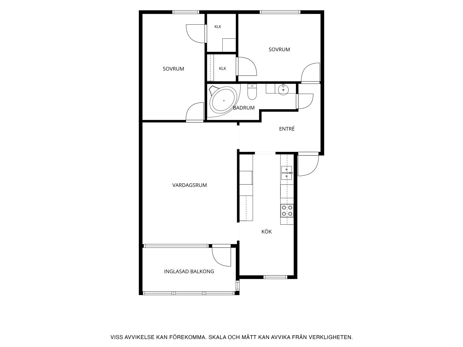 Bostadsrätt, Kung Kristians väg 6B, Kungahusen, Trelleborg
