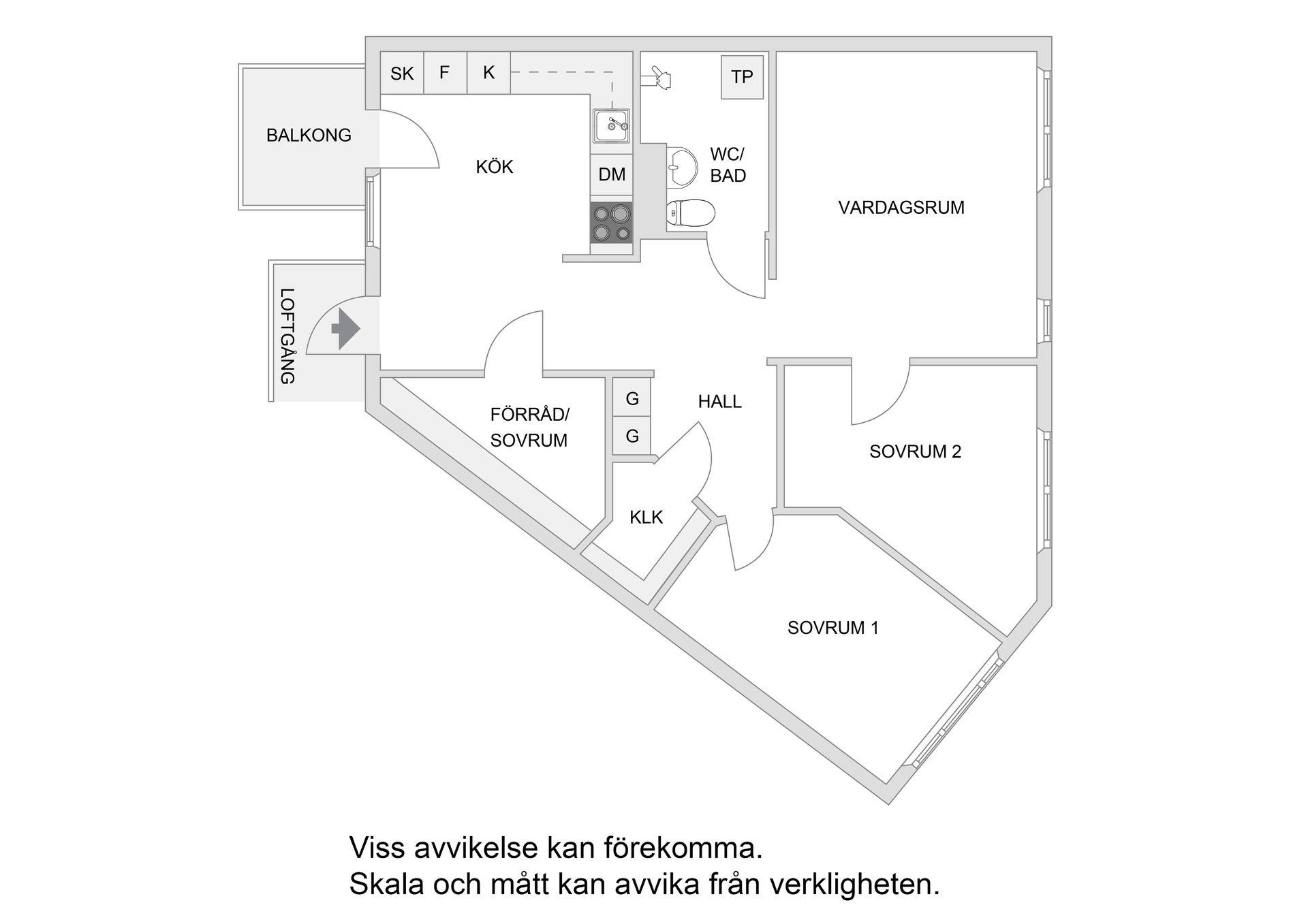 Bostadsrätt, Luftskeppsgatan 5, 3tr, Skarpnäck, Stockholm