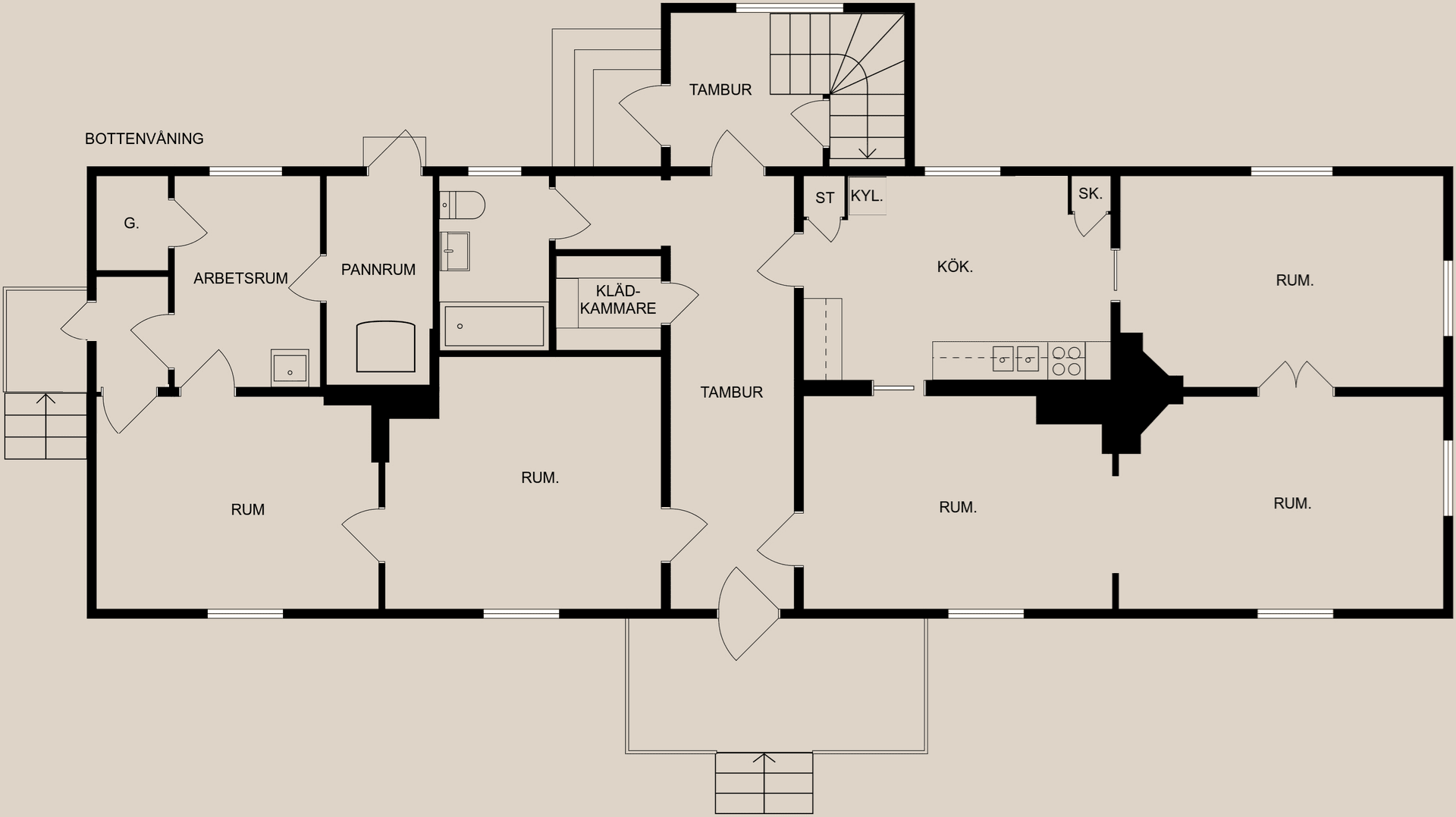 Villa, Bygdevägen 6, Östra Husby, Norrköping