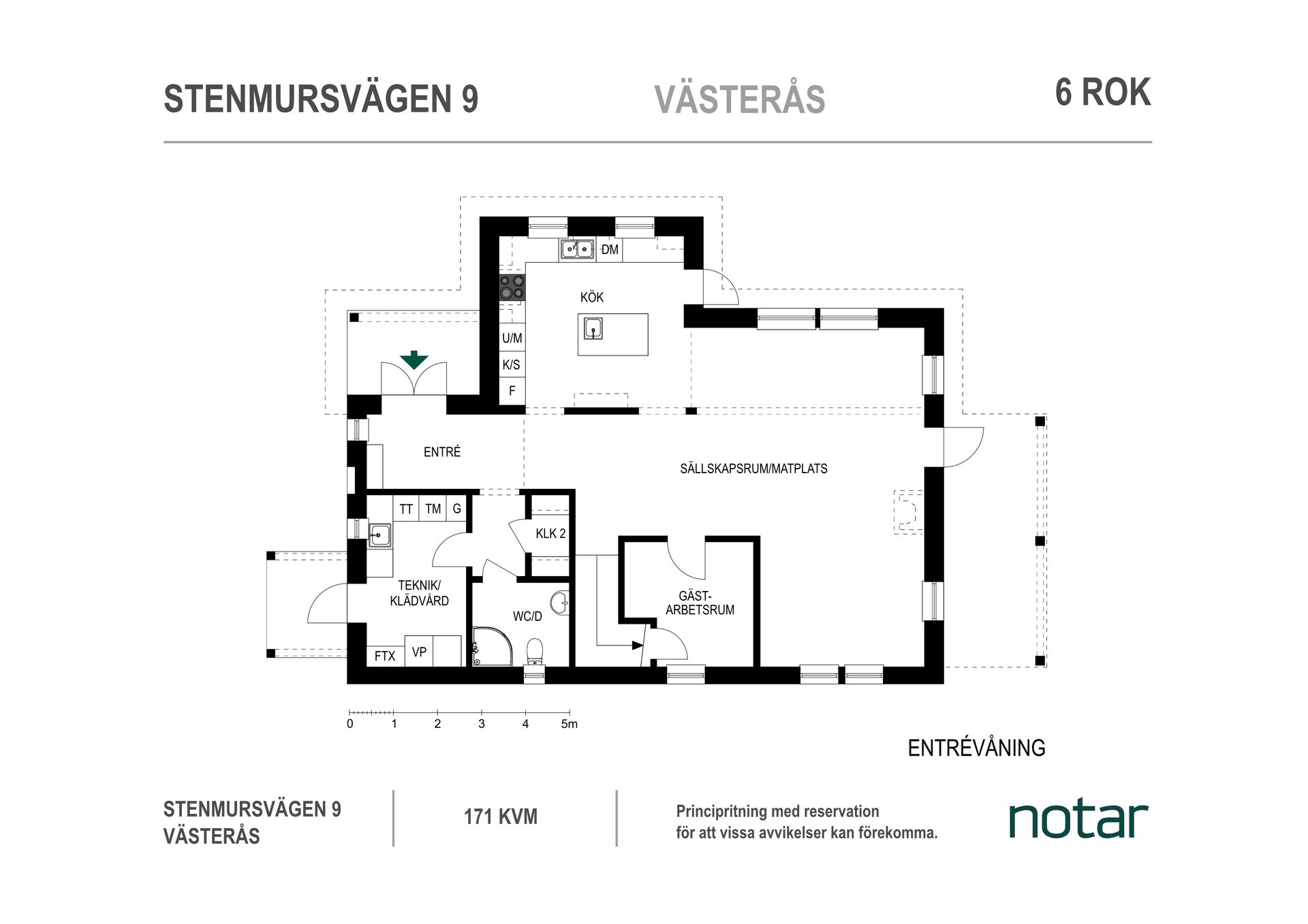 Villa, Stenmursvägen 9, Gäddeholm, Västerås