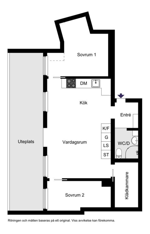 Bostadsrätt, Paternostervägen 34, Hammarbyhöjden, Johanneshov, Stockholm
