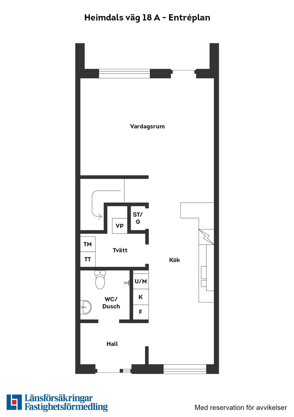 Bostadsrätt, Heimdals väg 18 A, Allarp, Laholm