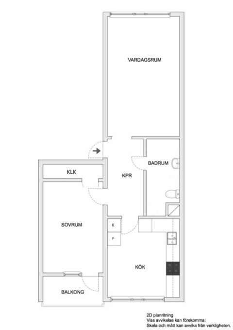 Bostadsrätt, Västerleden 36, Enköping