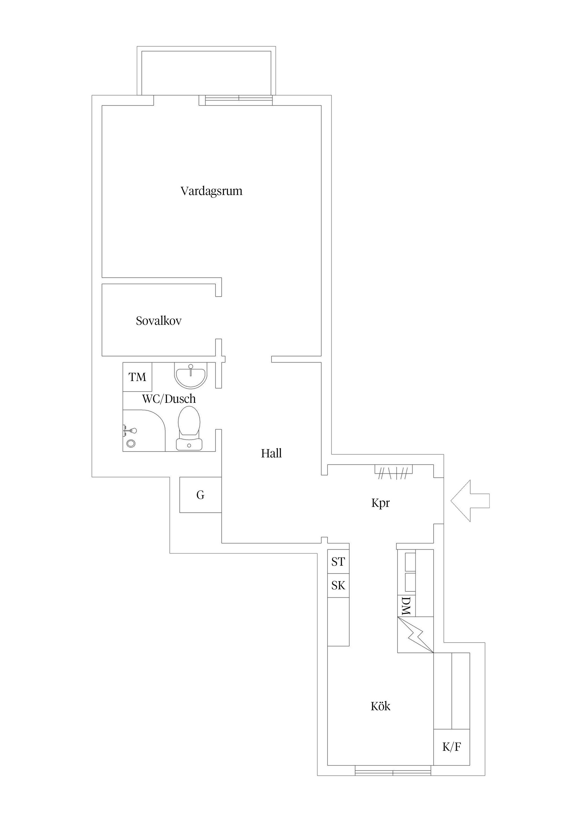 Bostadsrätt, Fålhagsleden 8D, Fålhagen, Uppsala