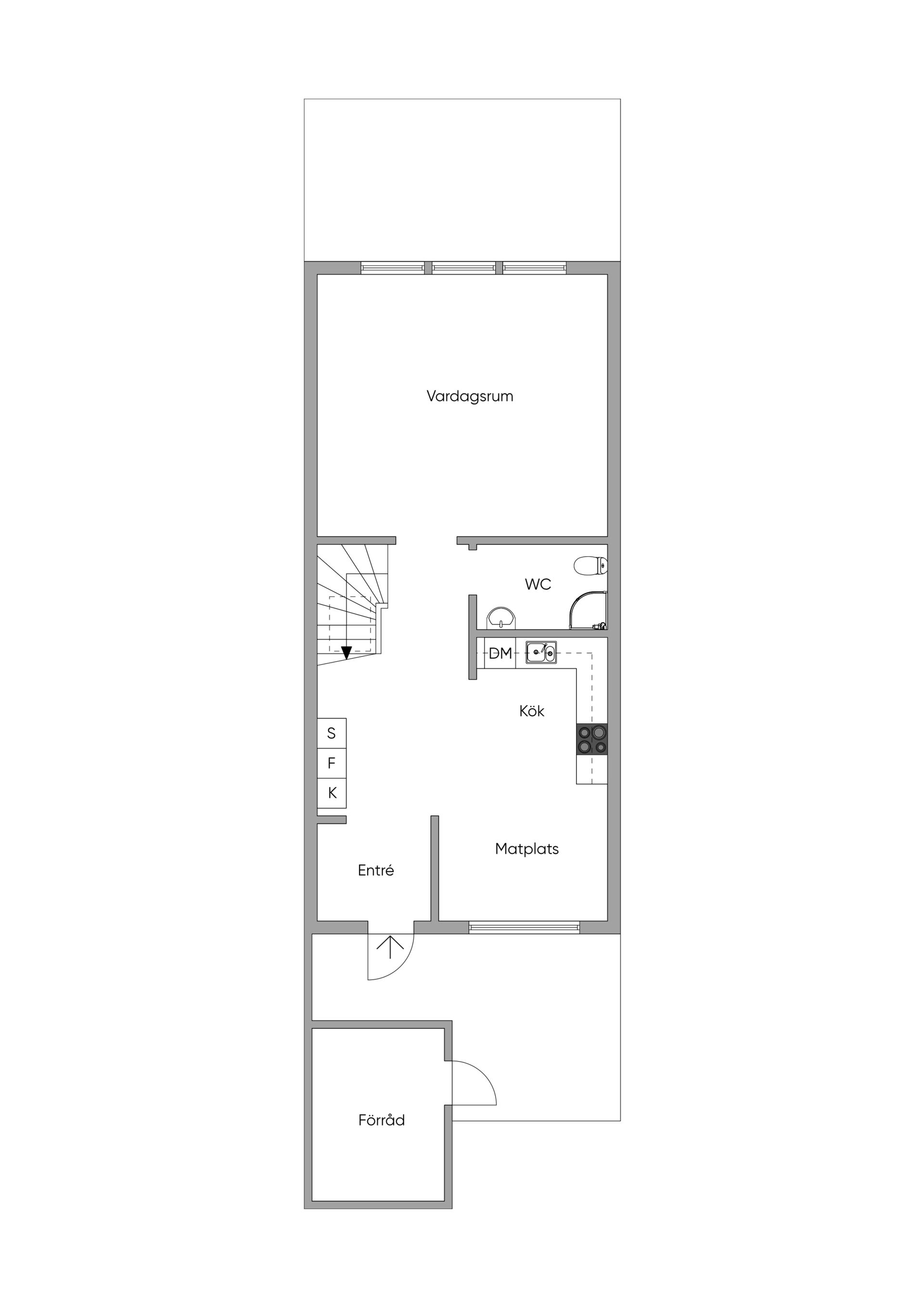 Radhus, Klangvägen 11, Skogås, Huddinge